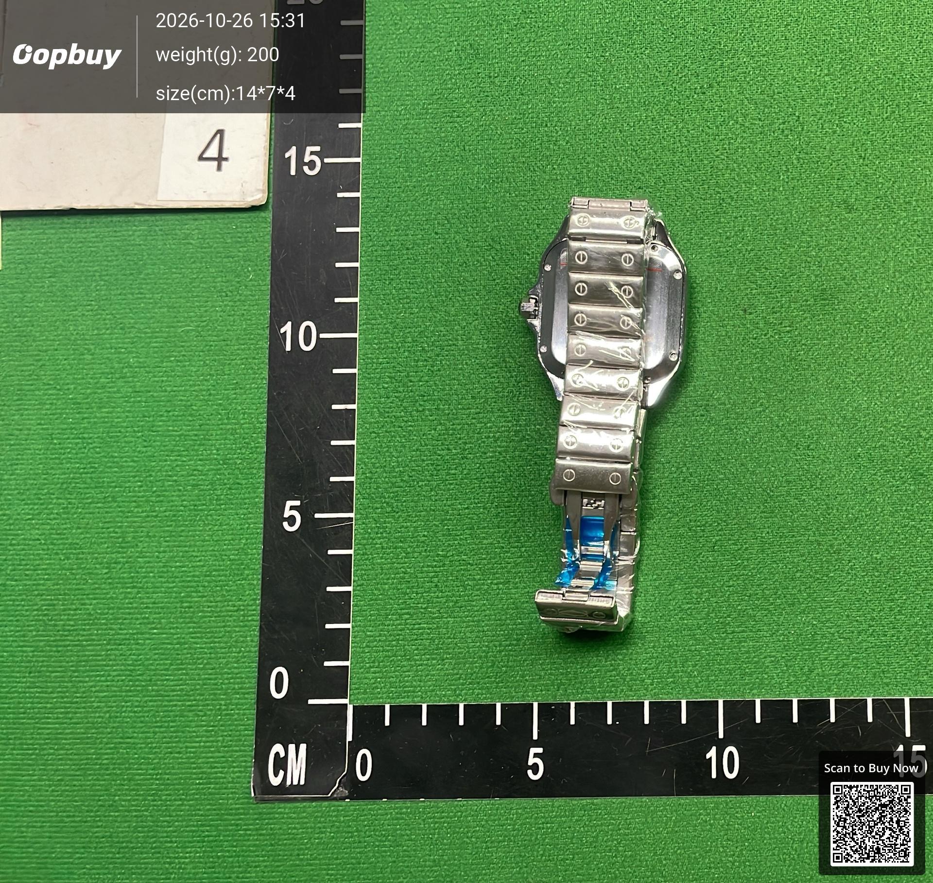 Foto QC 2 de Cartier Santos Galbée W20067D6