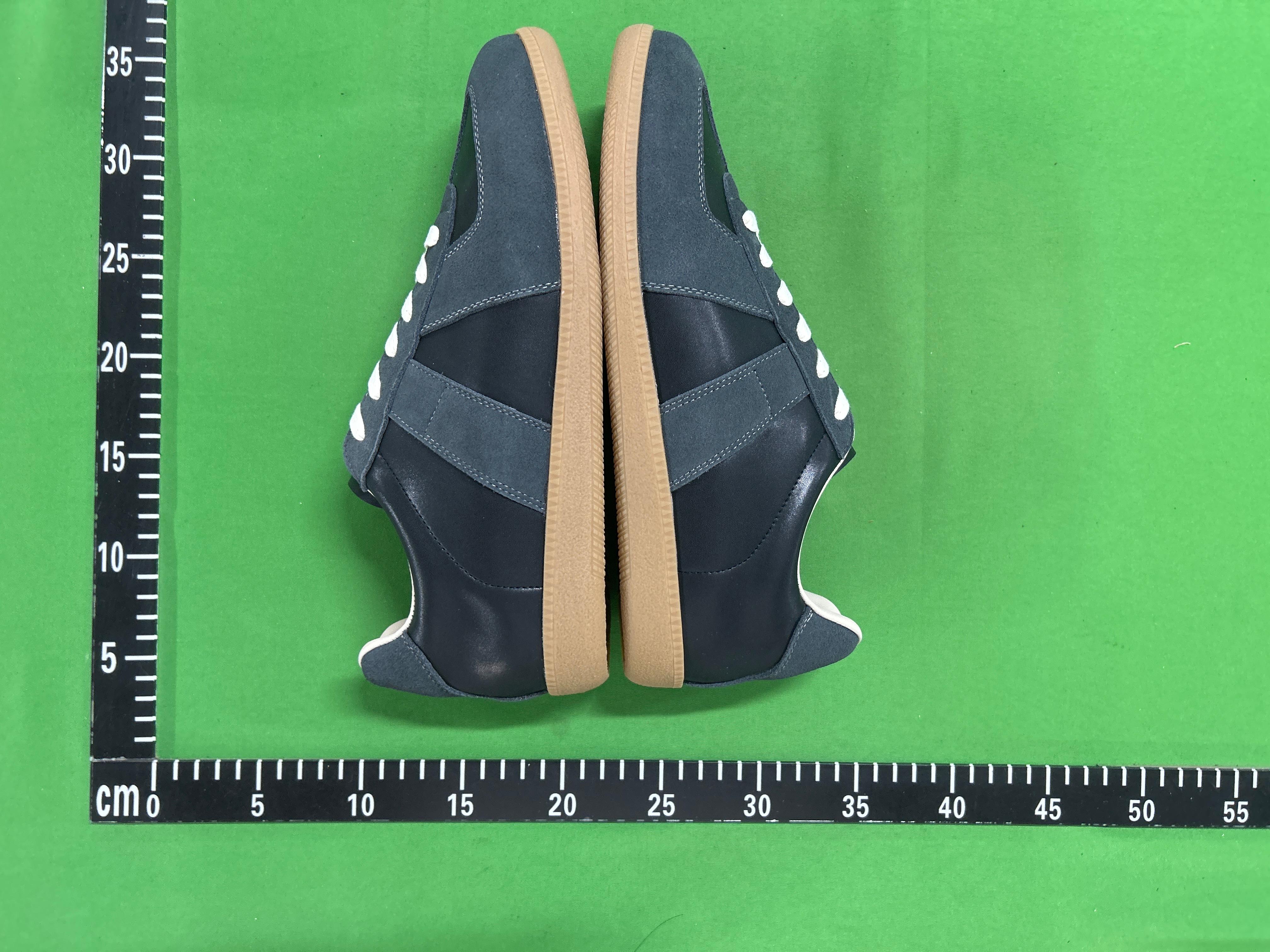 Foto QC 5 de MM6 Replica German Army Trainer Leather Suede Low Top