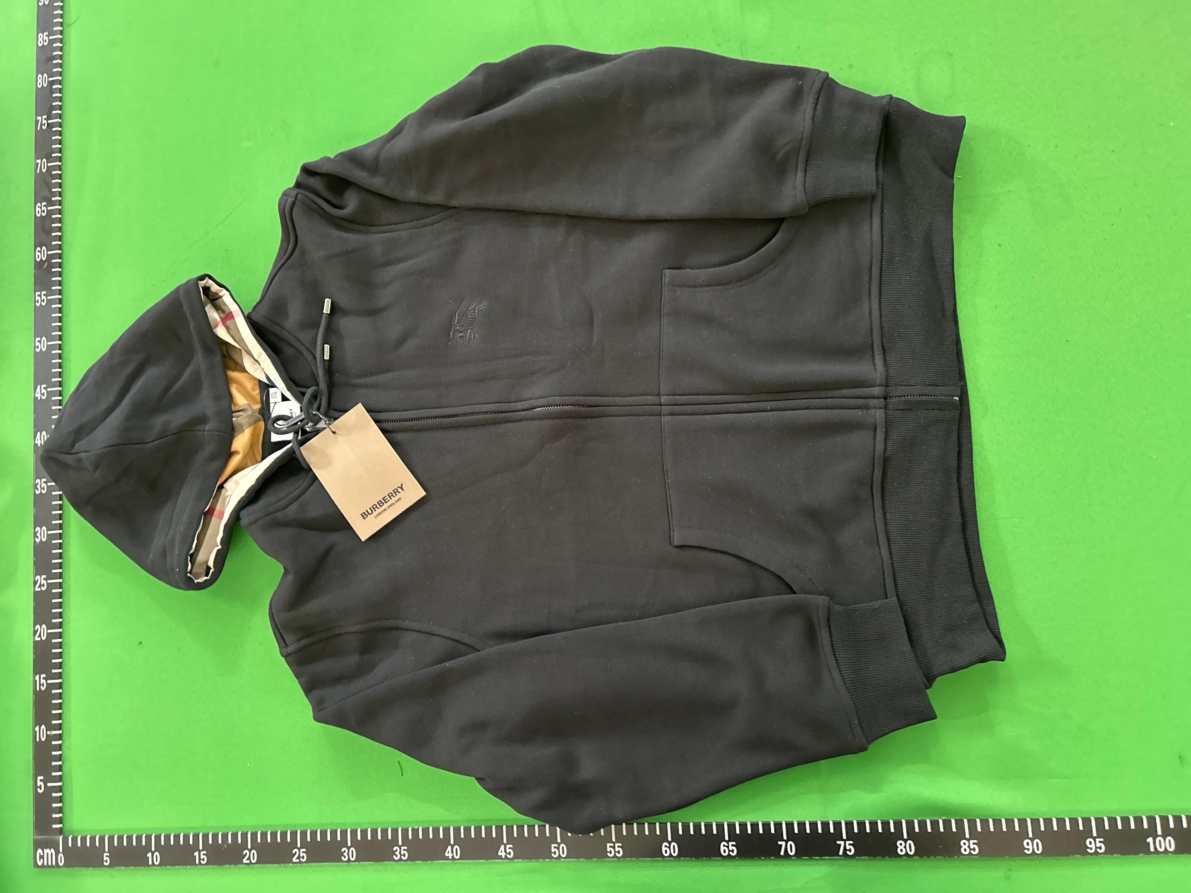Foto QC 7 de Burberry T-shirt Vintage Check Trim Black