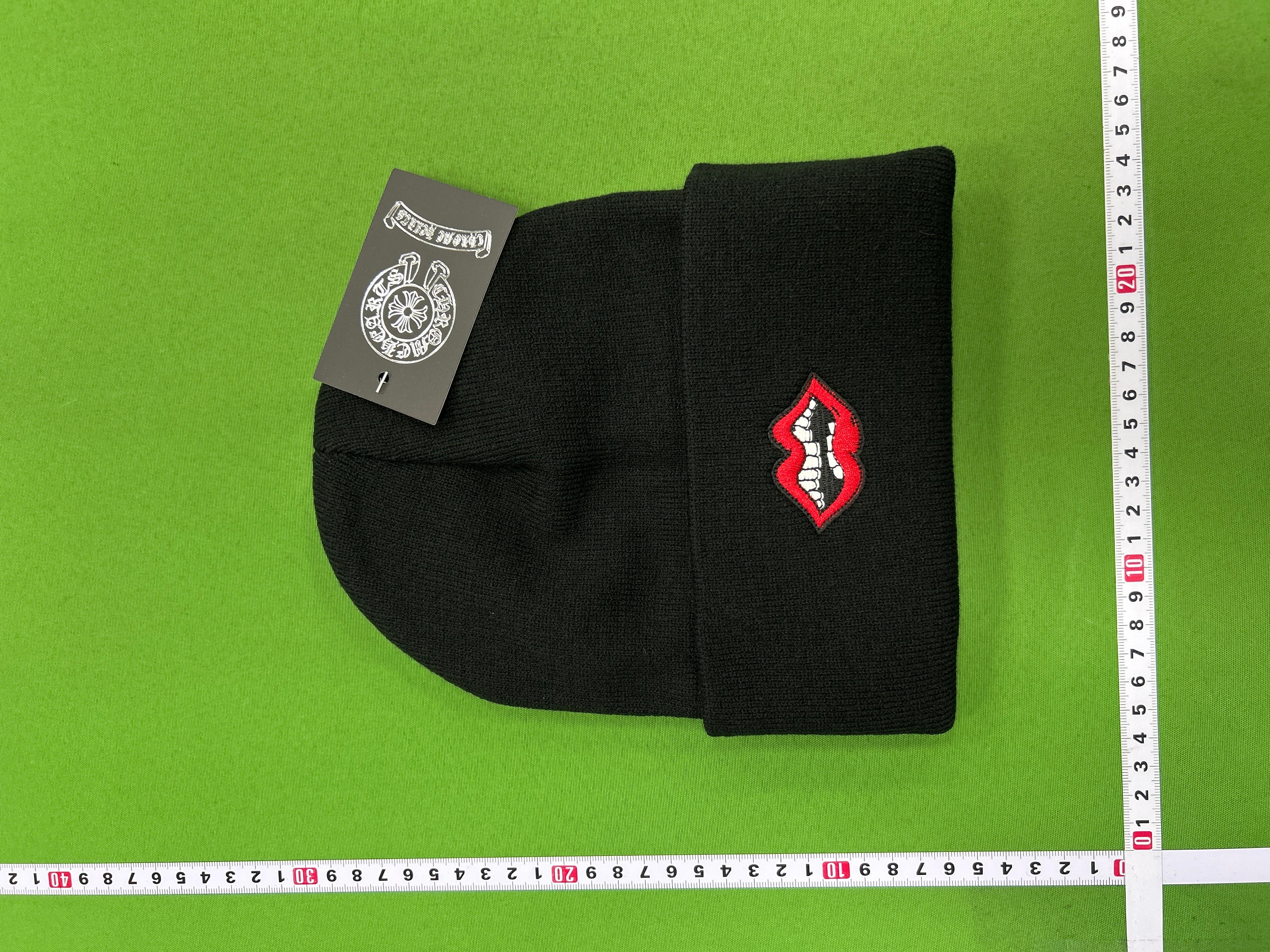 Foto QC 4 de Chrome Hearts Horse Shoe Beanie Black