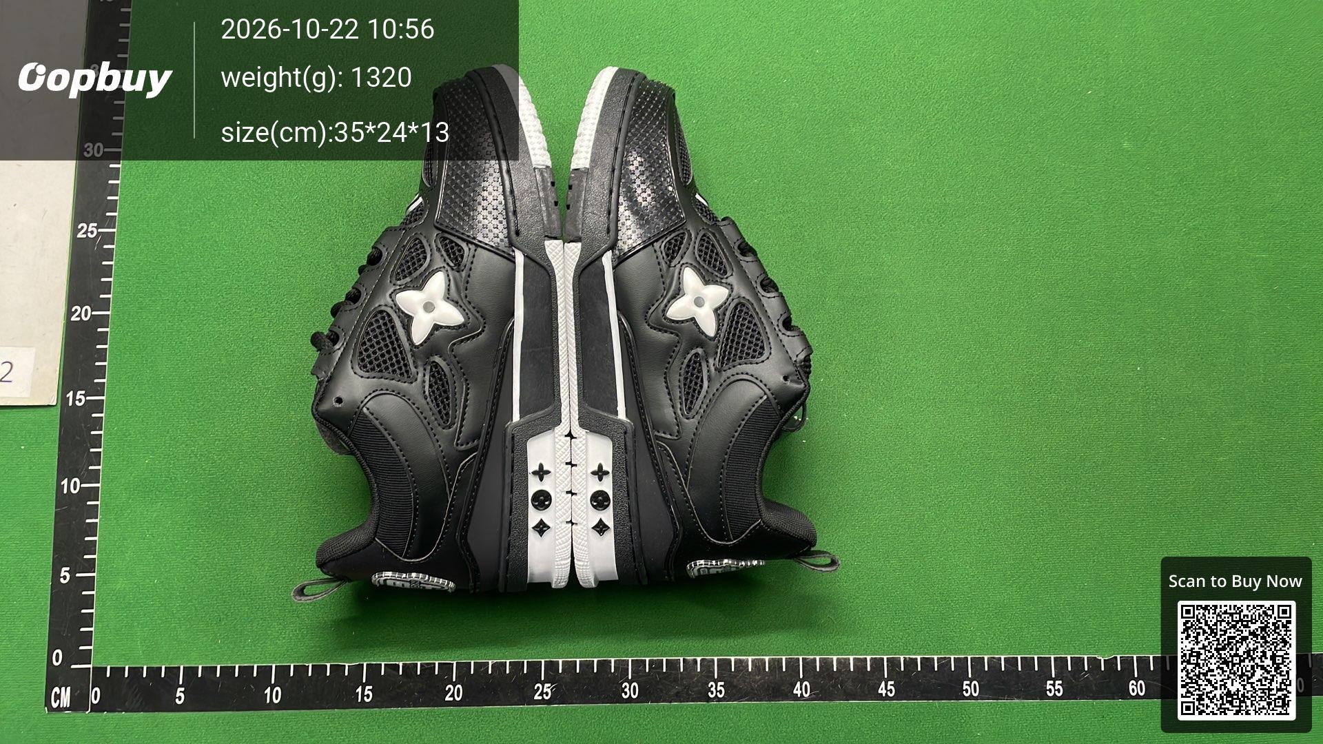 Foto QC 5 de Louis Vuitton LV Skate Sneaker Beige White 1AARQG