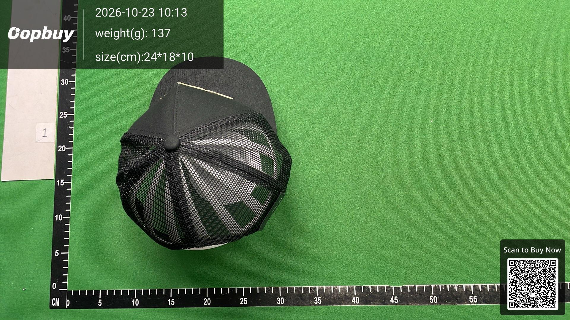 Foto QC 5 de Amiri Arts District Trucker Cap Black