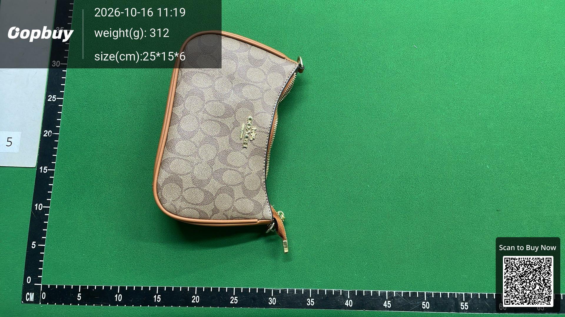Foto QC 5 de Coach Tabby Shoulder Bag 26 Black Polished Pebble Leather