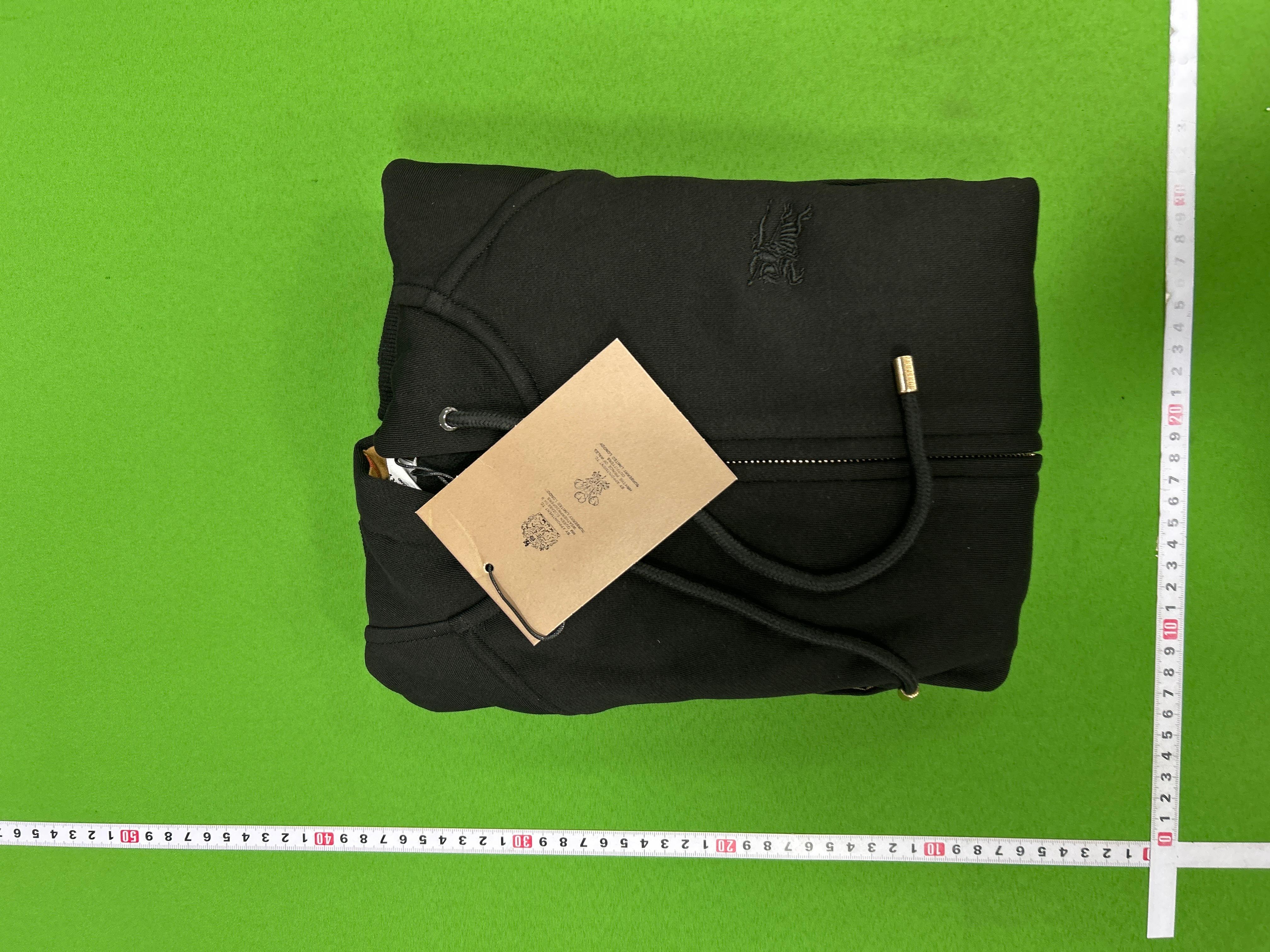 Foto QC 1 de Burberry T-shirt Vintage Check Trim Black