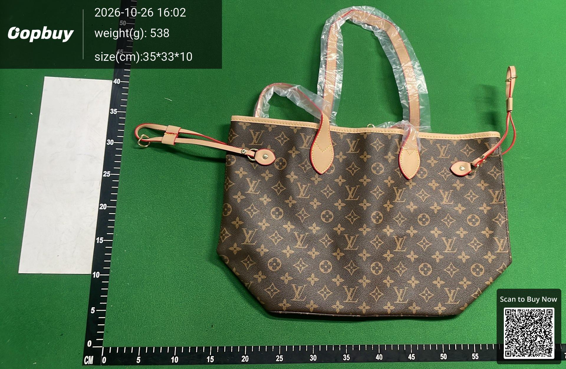 Foto QC 5 de Louis Vuitton Neverfull MM Monogram Canvas