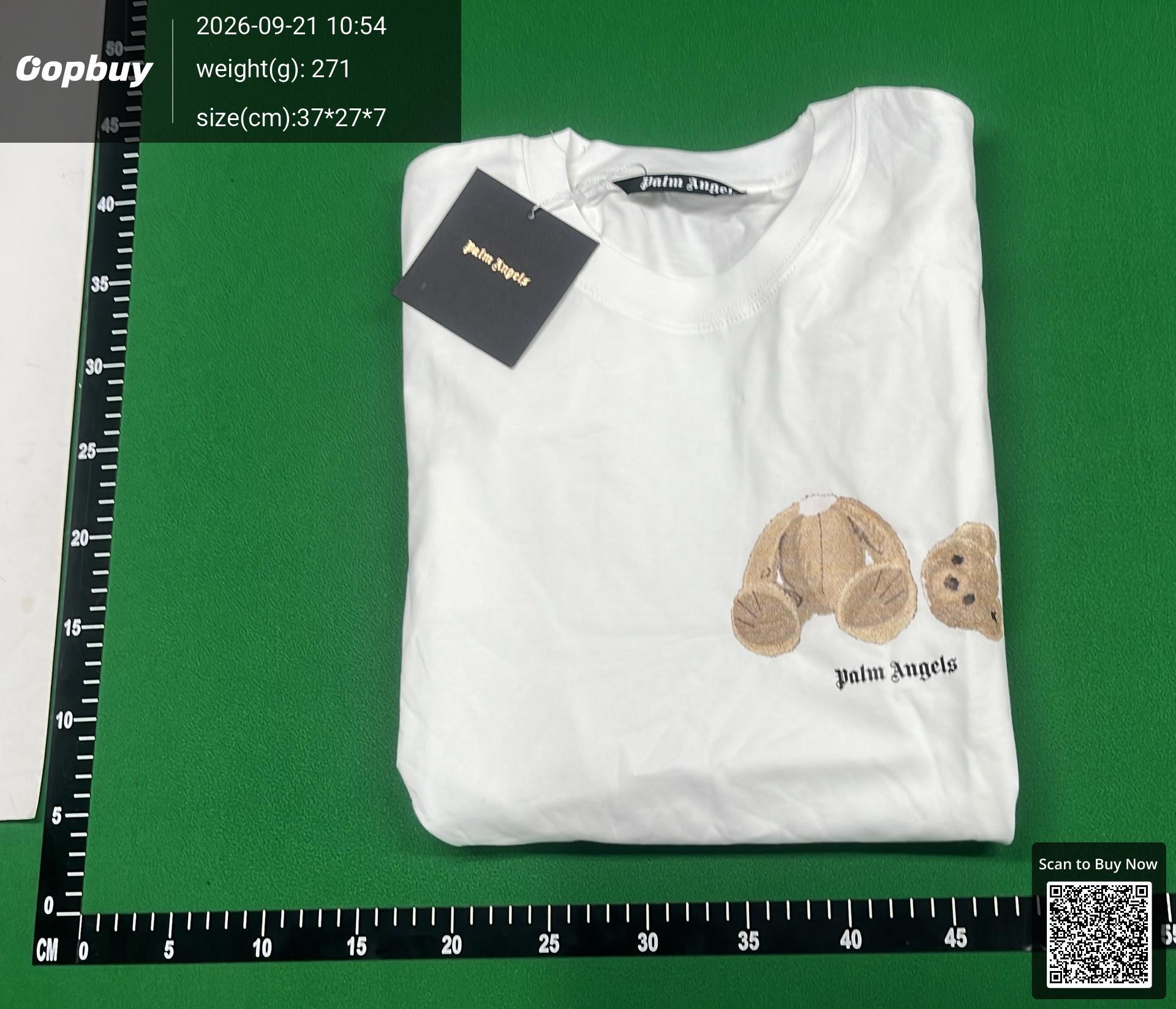 Foto QC 8 de Palm Angels Los Angeles T-shirt Black