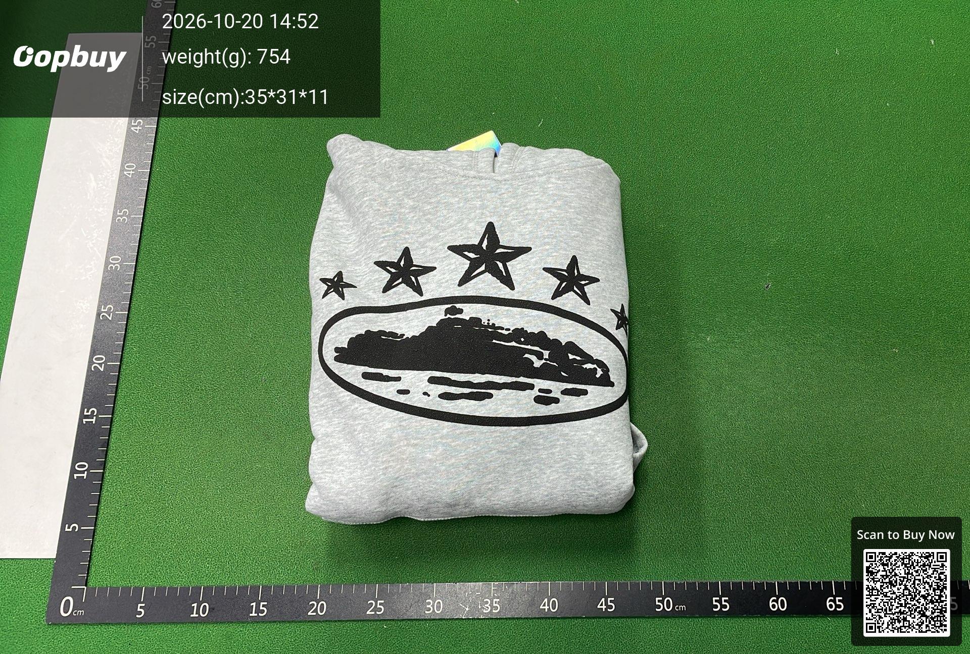 Foto QC 8 de Corteiz HMP Panel T-shirt Grey