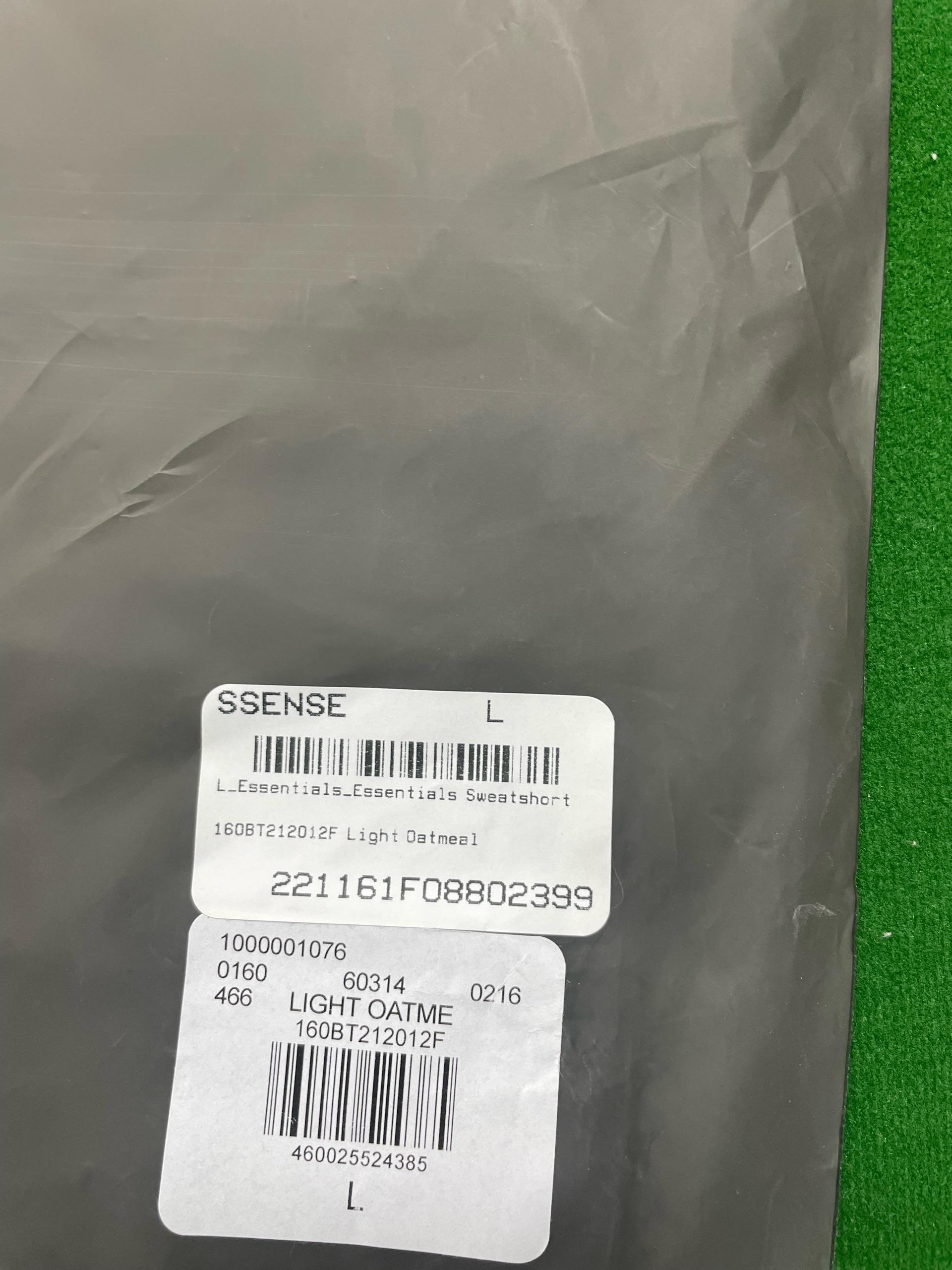 Foto QC 6 de Fear of God Essentials Sweat Shorts Flocked Logo Black