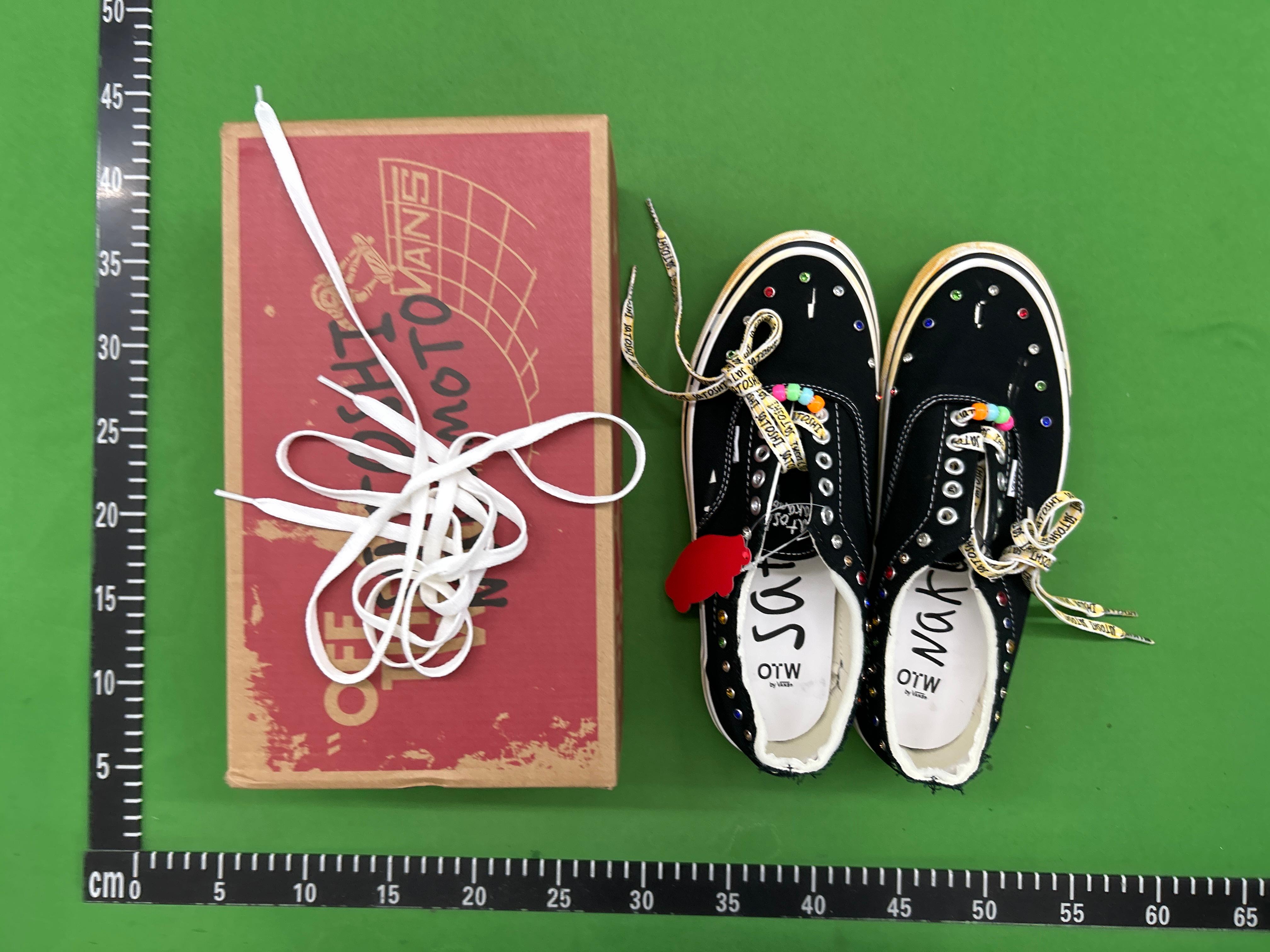 Foto QC 3 de Vans Sk8-Low Reissue SF Snake Marshmallow VN0A4UWI1X01