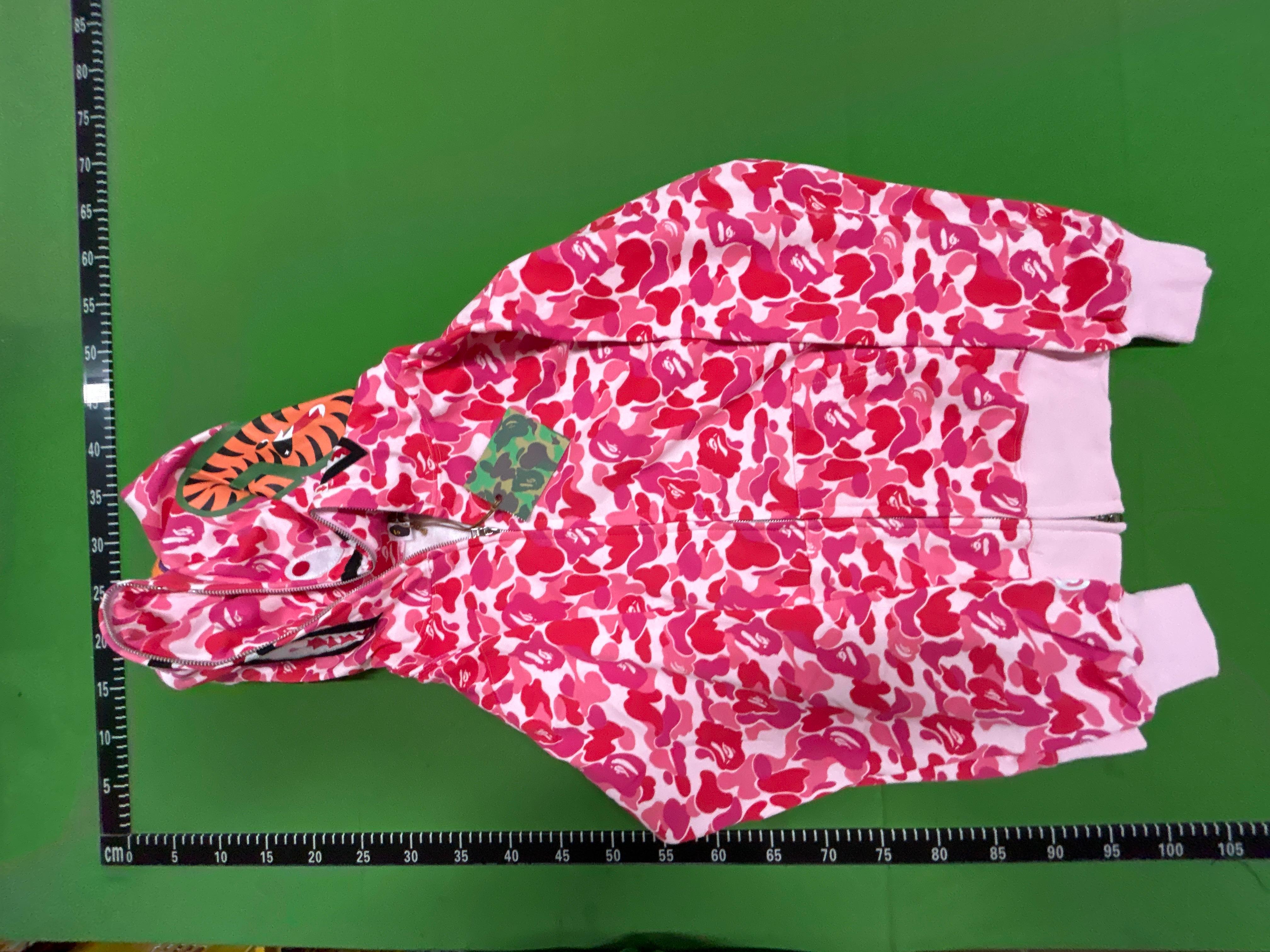 Foto QC 4 de BAPE Miami 4th Anniversary Shark Hoodie Jacket Double Hood Black Camo