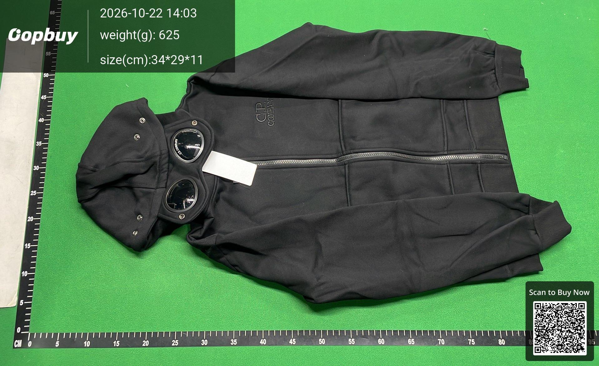 Foto QC 2 de C.P. Company Goggle Zip Jacket Cotton Black