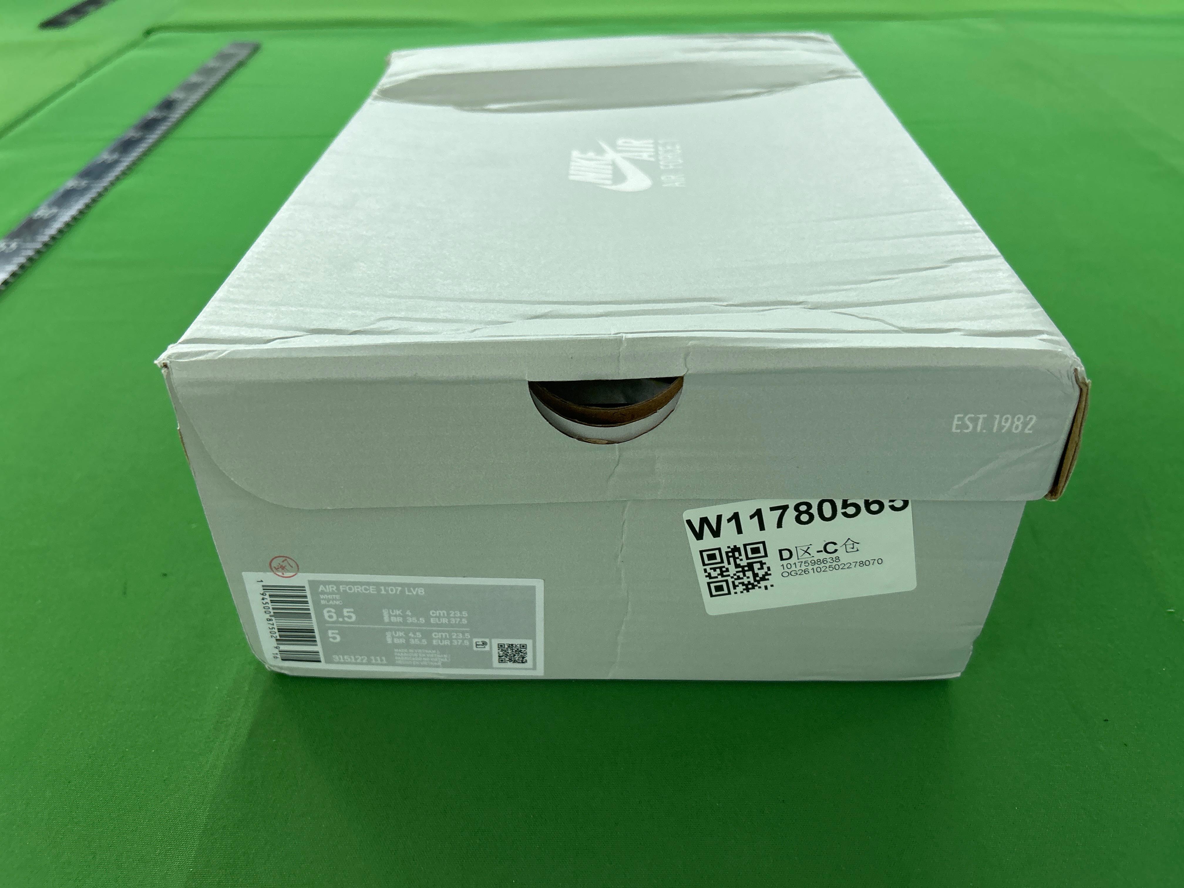 Foto QC 1 de Nike Air Force 1 Low Supreme Box Logo White CU9225-100