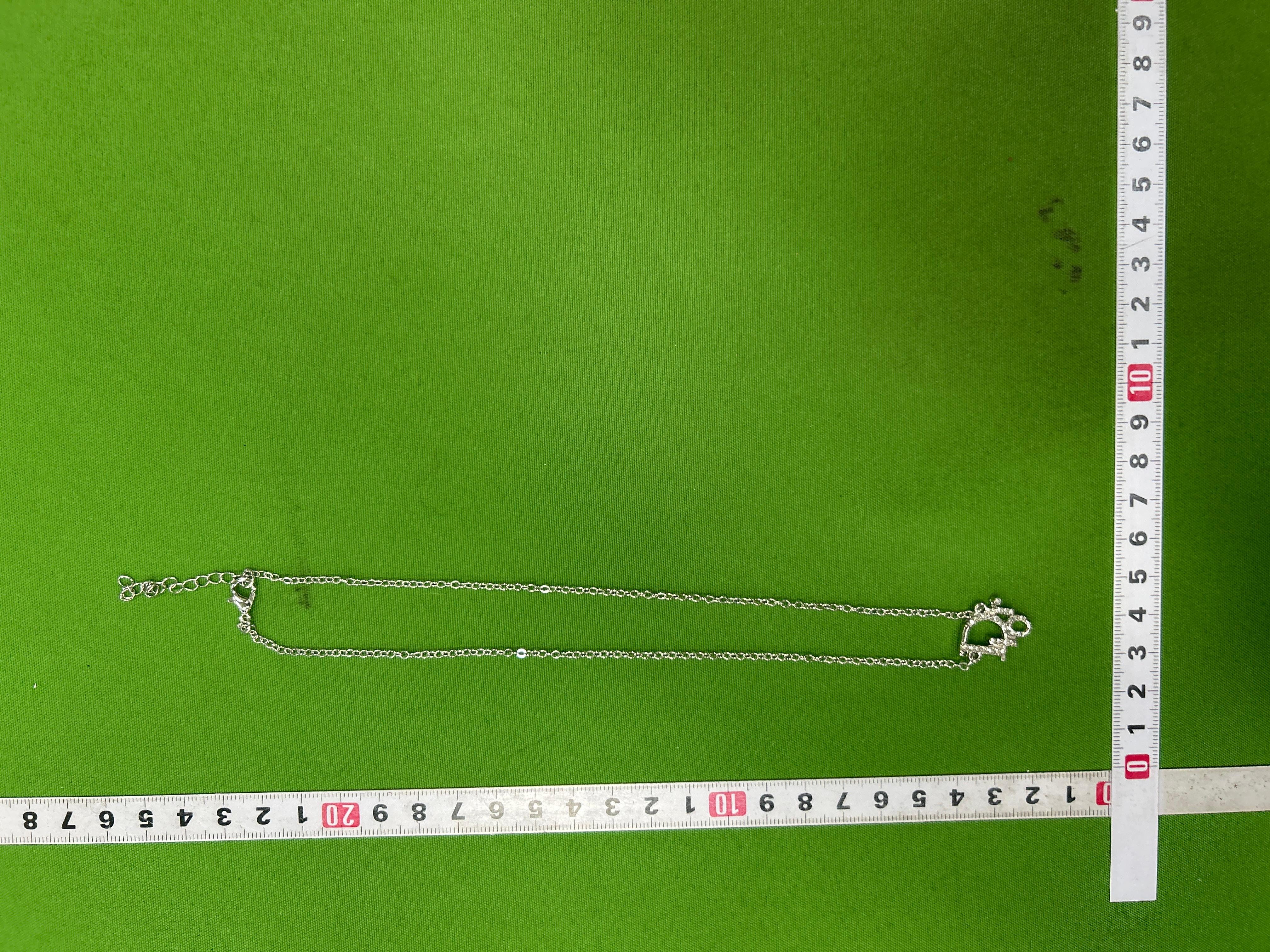 Foto QC 8 de Dior Necklace Metal Crystals Silver