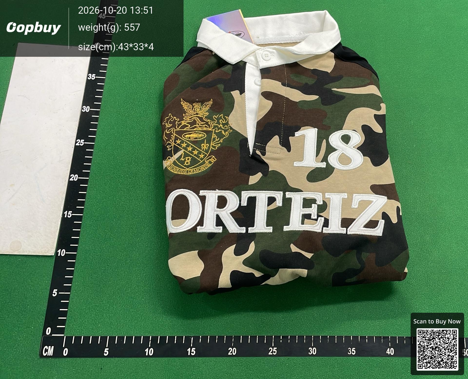 Foto QC 8 de Corteiz Allstarz Raglan Long-Sleeve T-shirt White Black