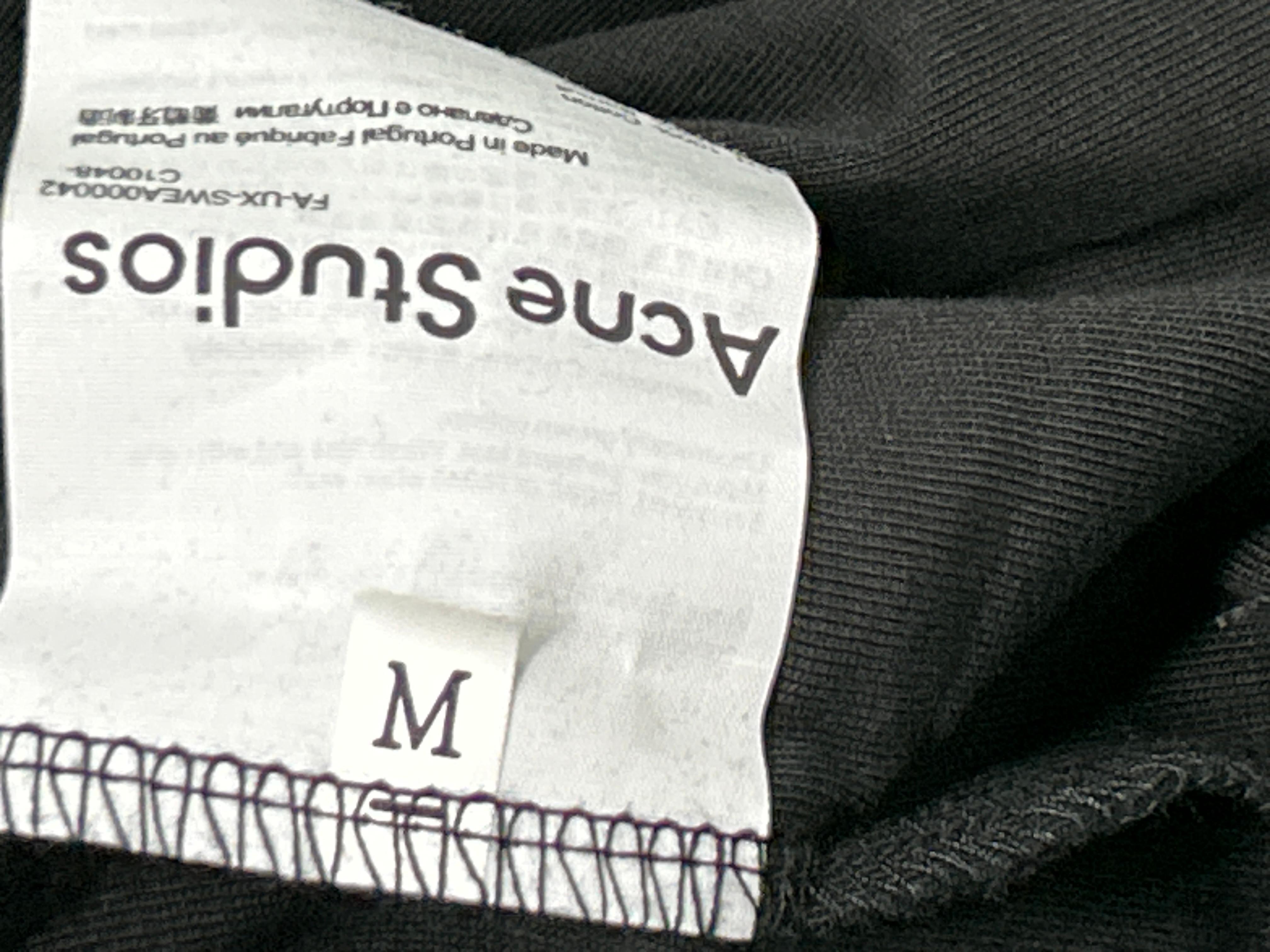 Foto QC 4 de Acne Studios 1996 Logo T-shirt Black