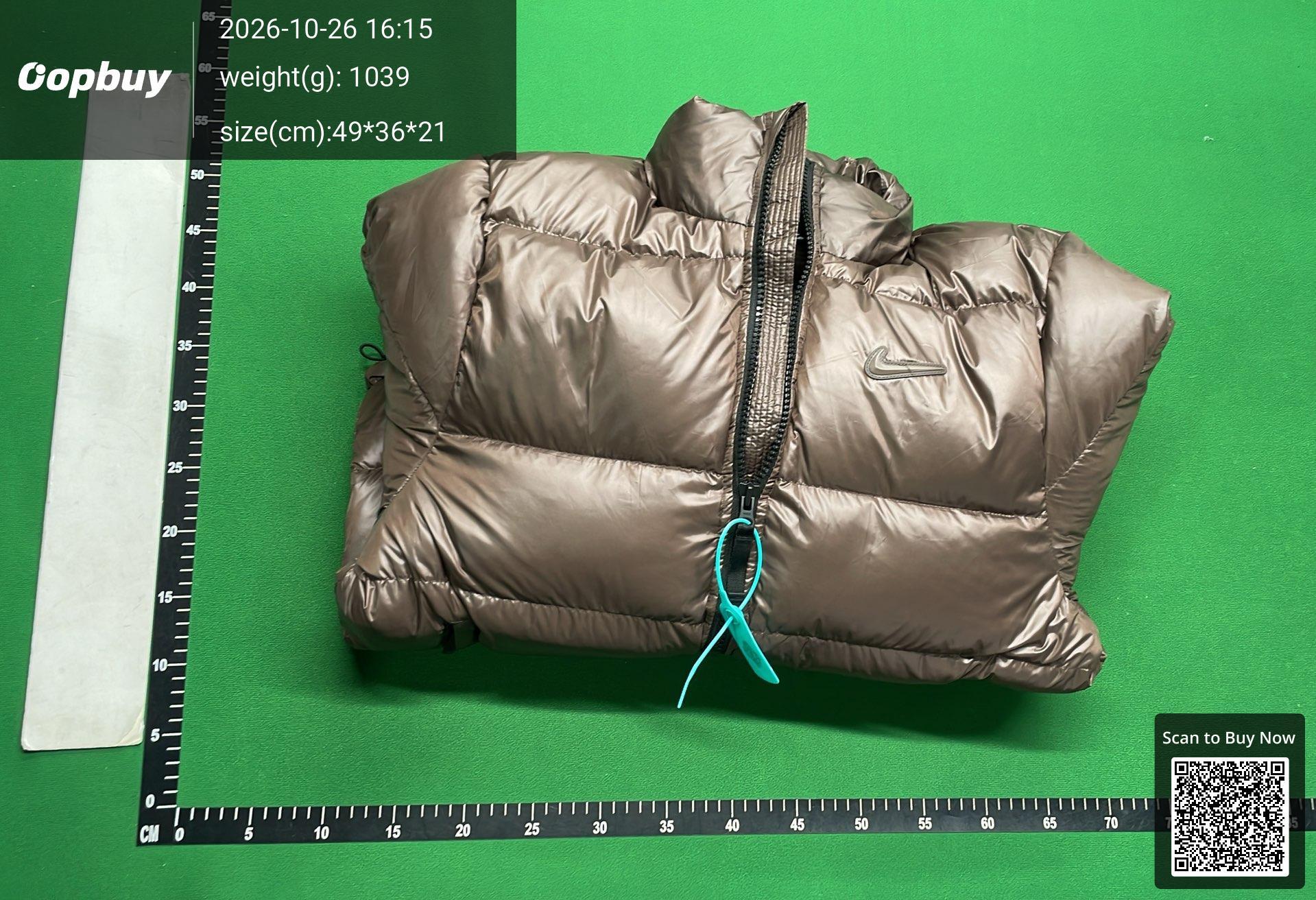 Foto QC 4 de Nike x NOCTA Sunset Puffer Jacket Down Mica Green