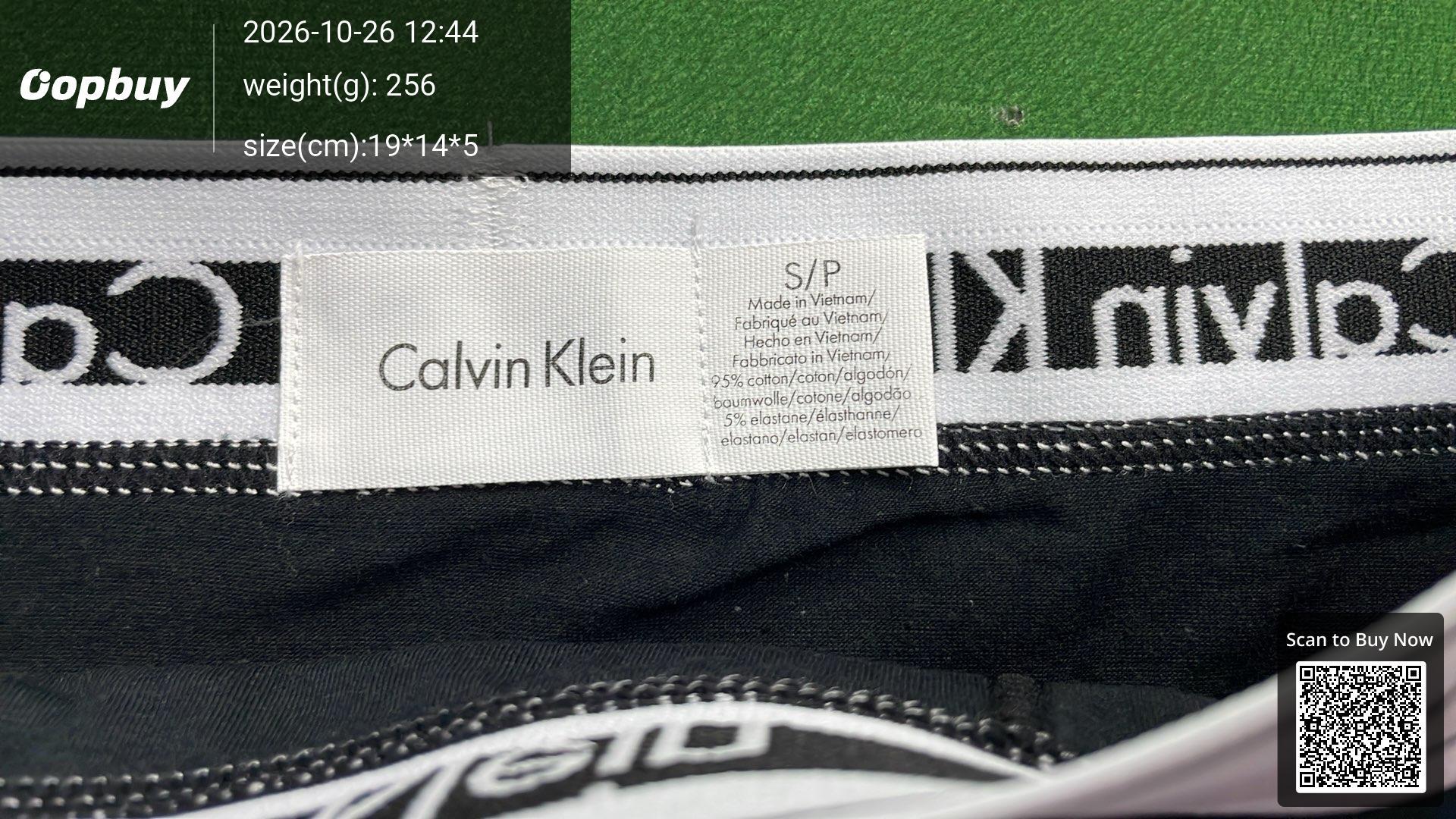 Foto QC 5 de Calvin Klein Underwear Cotton Boxer Brief Red