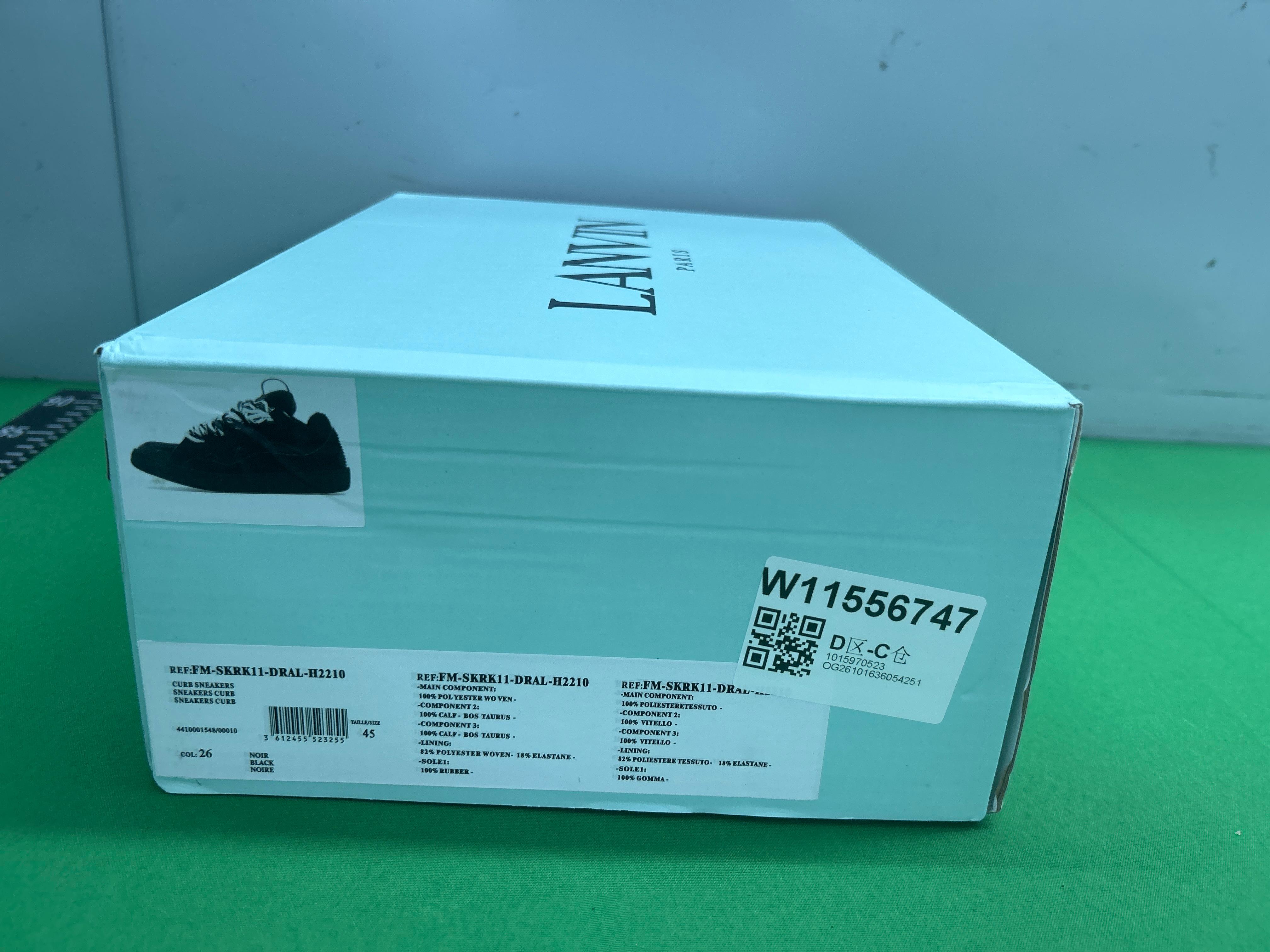 Foto QC 1 de Lanvin Curb Low Black White