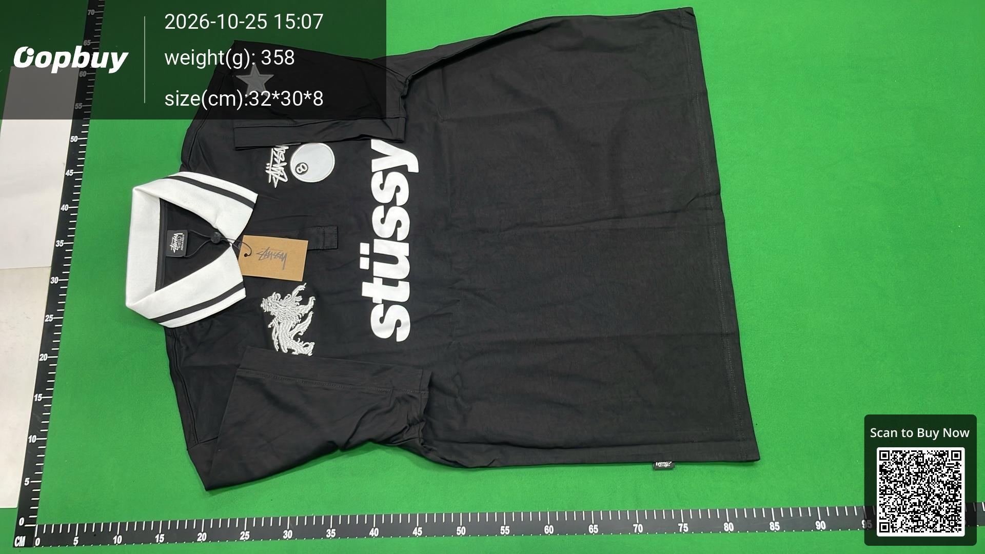 Foto QC 2 de Stussy Basic Stock Logo Thermal Long Sleeve T-shirt Grey