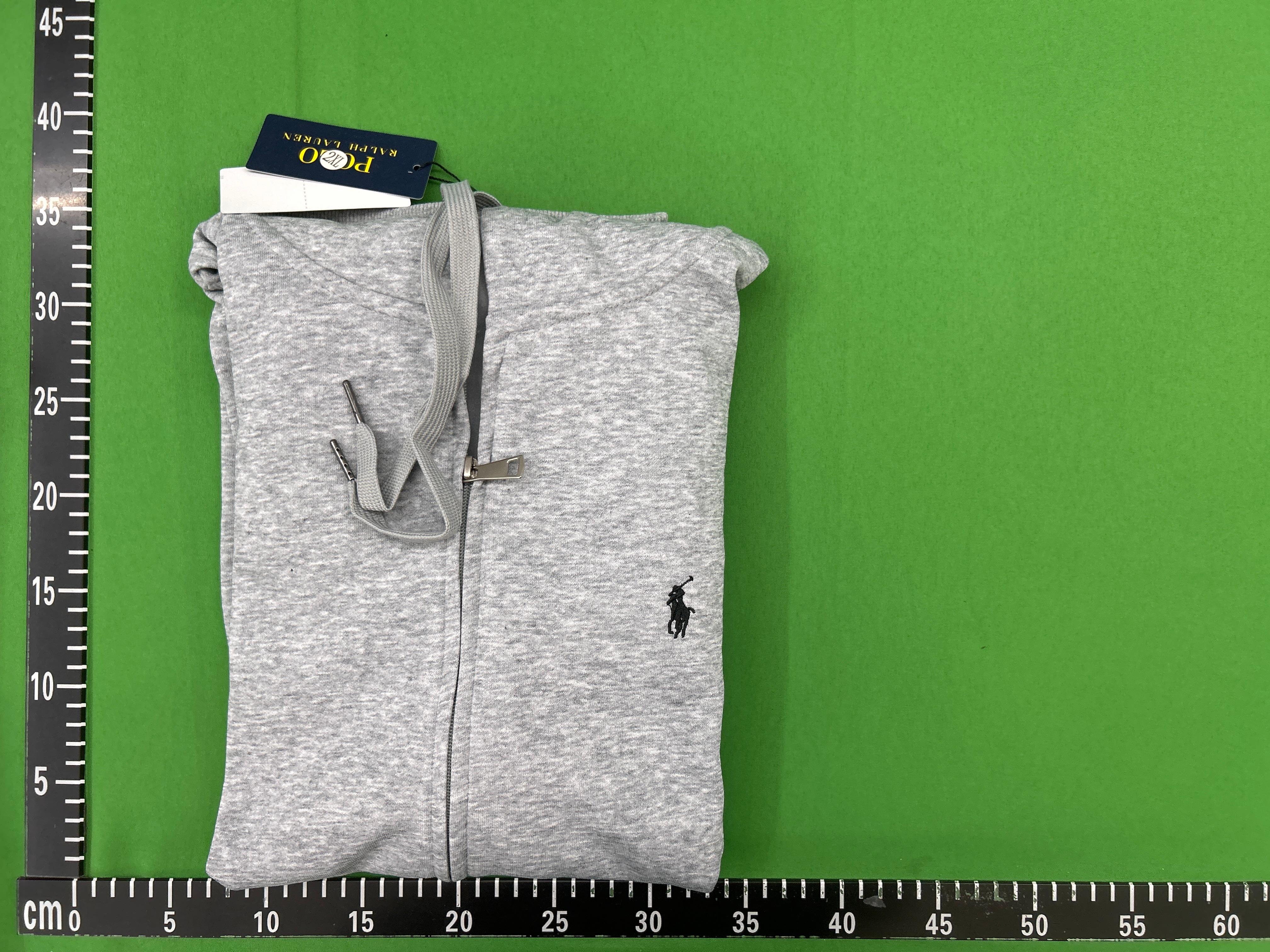 Foto QC 1 de Polo Ralph Lauren Hoodie Jacket Full-Zip Heather Grey