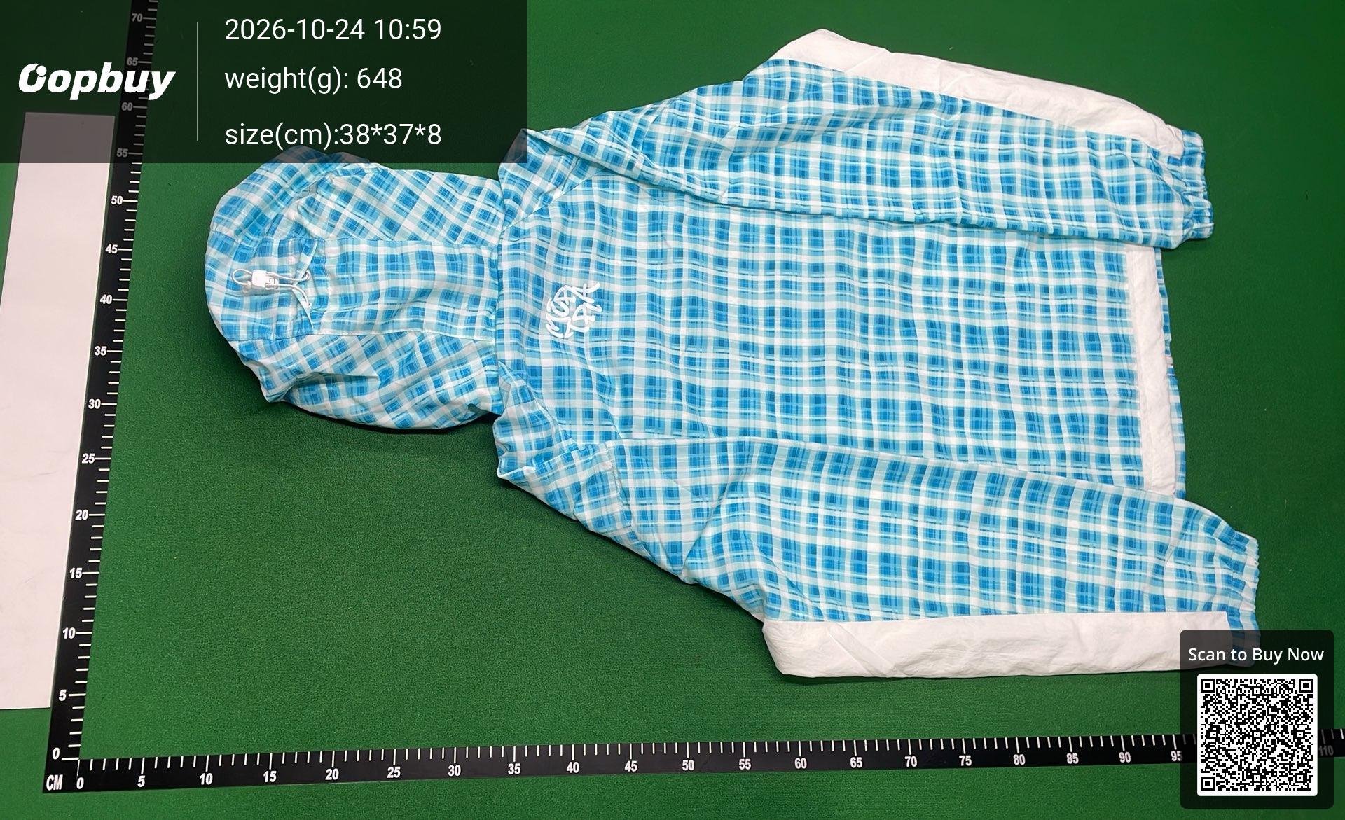 Foto QC 3 de Mertra Umbro Sweater Embroidered Plaid Hood Grey
