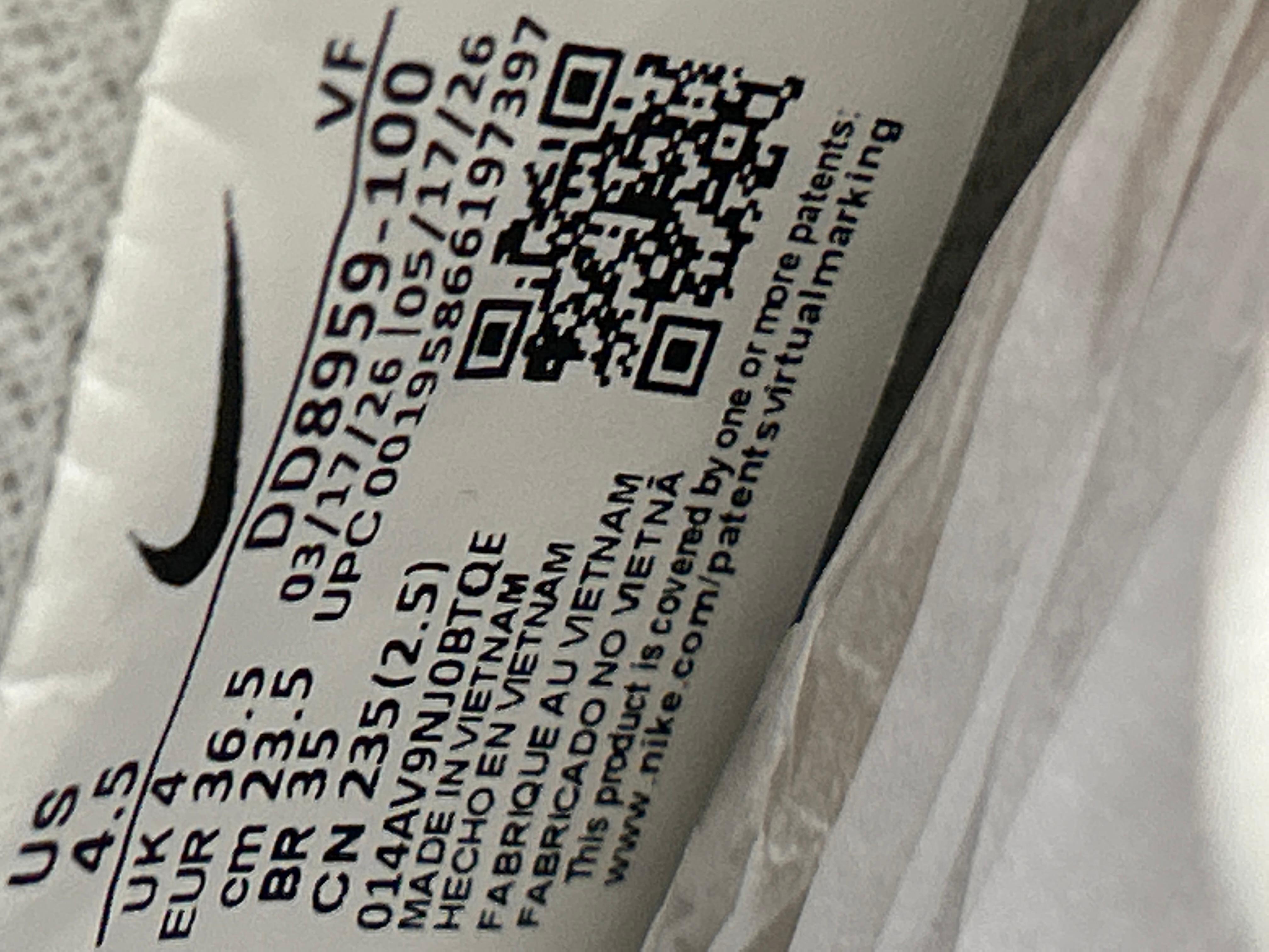Foto QC 4 de Nike Air Force 1 '07 Low Triple White CW2288-111