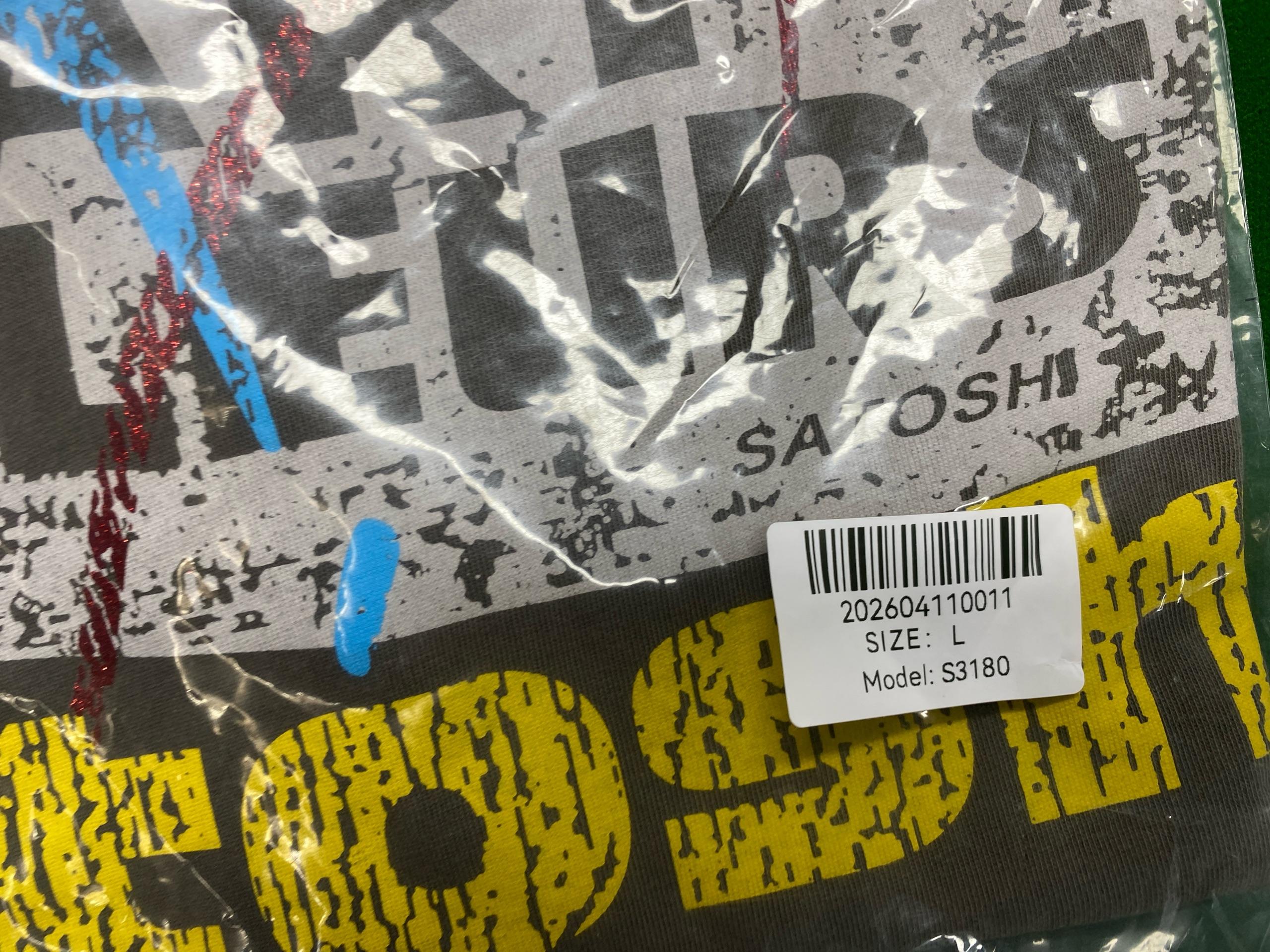 Foto QC 1 de Satoshi Nakamoto Satoshi Series Tank Distressed Paint Splatter Blue