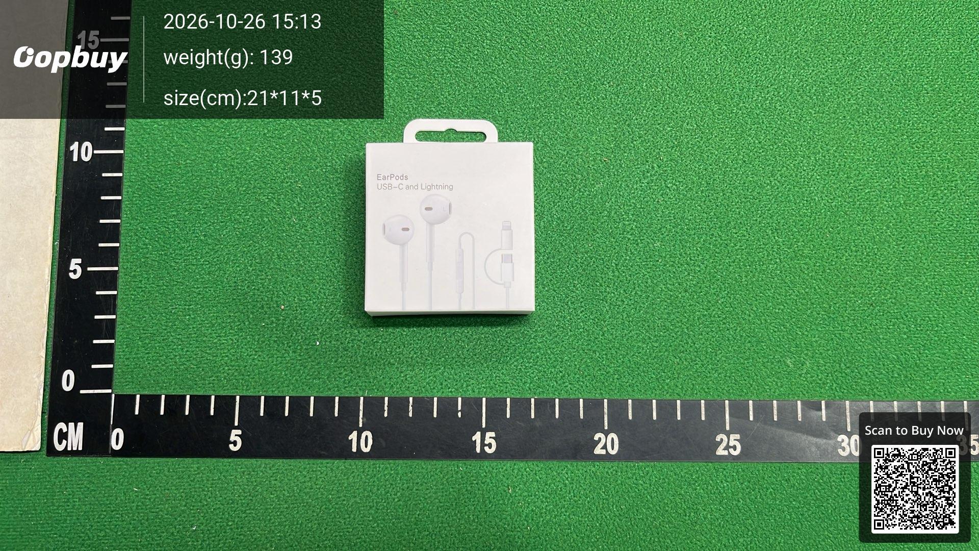 Foto QC 3 de Apple EarPods USB-C Headphones for iPhone 15/16/17 and iPad White