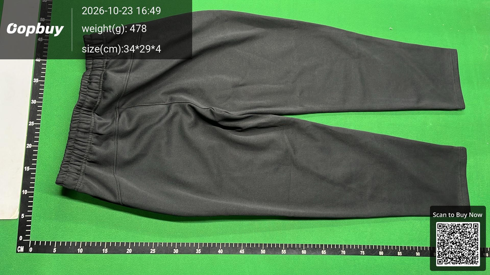 Foto QC 7 de Nike Sweatpants Straight Leg Loose Knit Grey