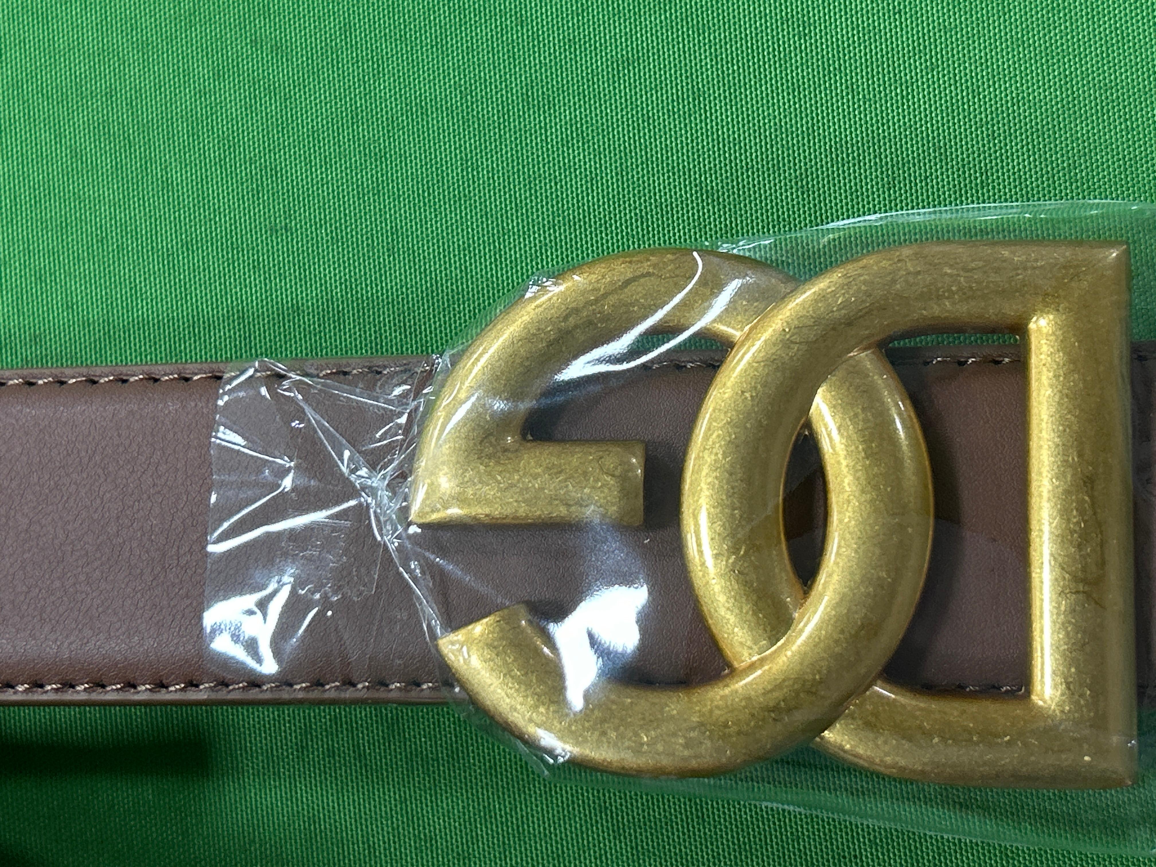 Foto QC 5 de Dolce & Gabbana DG Logo Belt Black