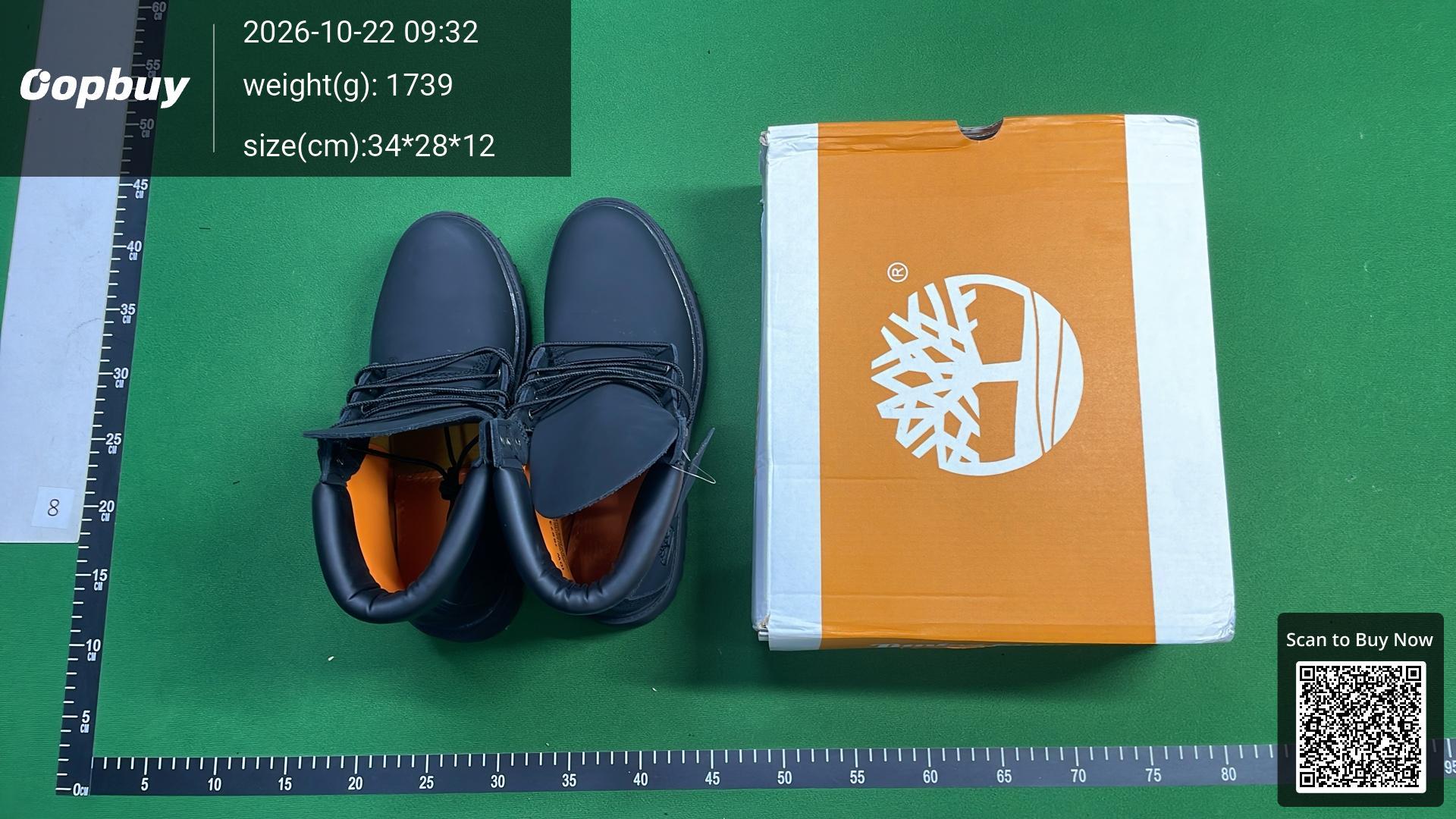 Foto QC 1 de Timberland 6-Inch Premium Boot Waterproof Nubuck Black