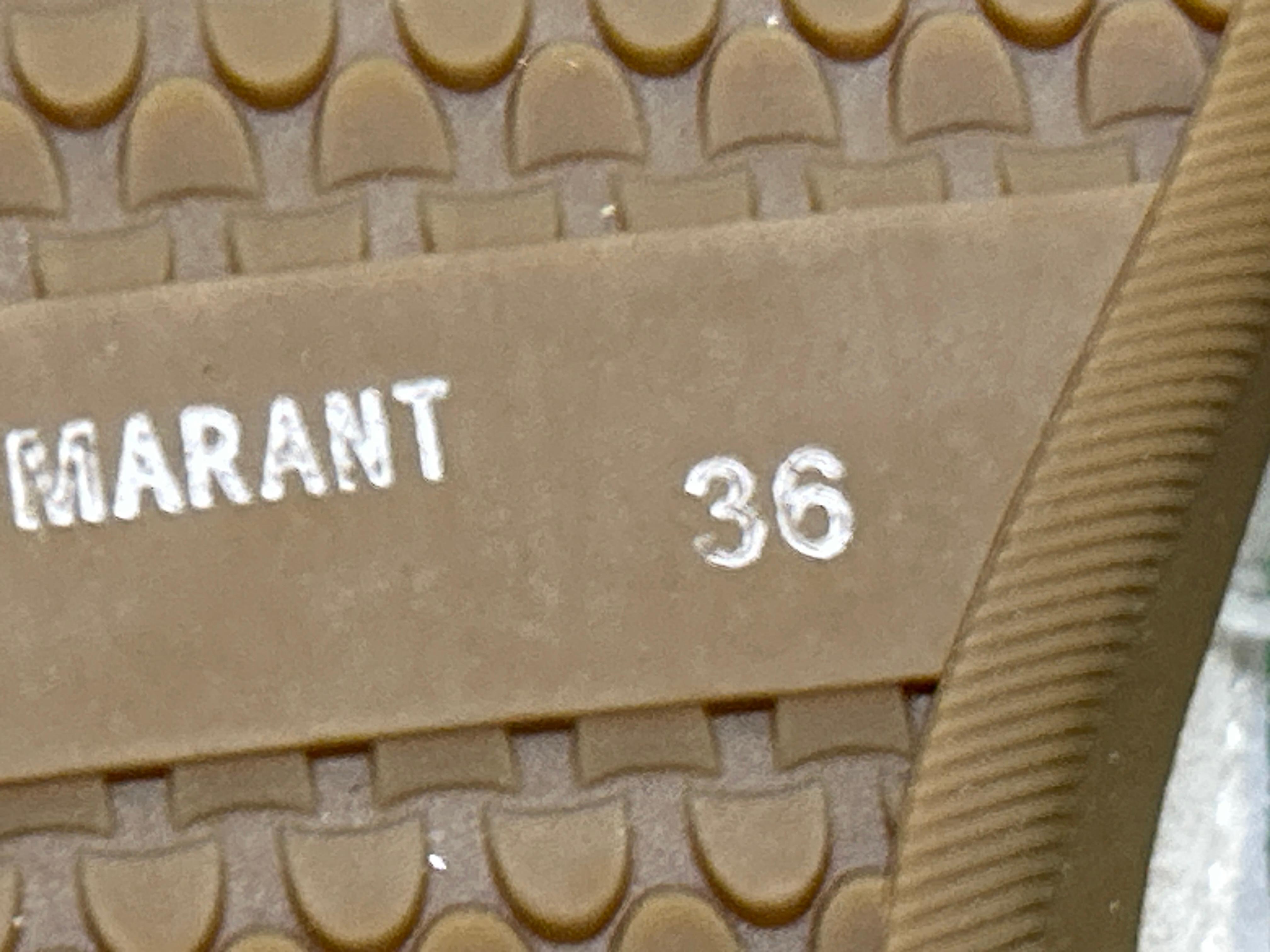 Foto QC 7 de Isabel Marant Bekett High Khaki Beige