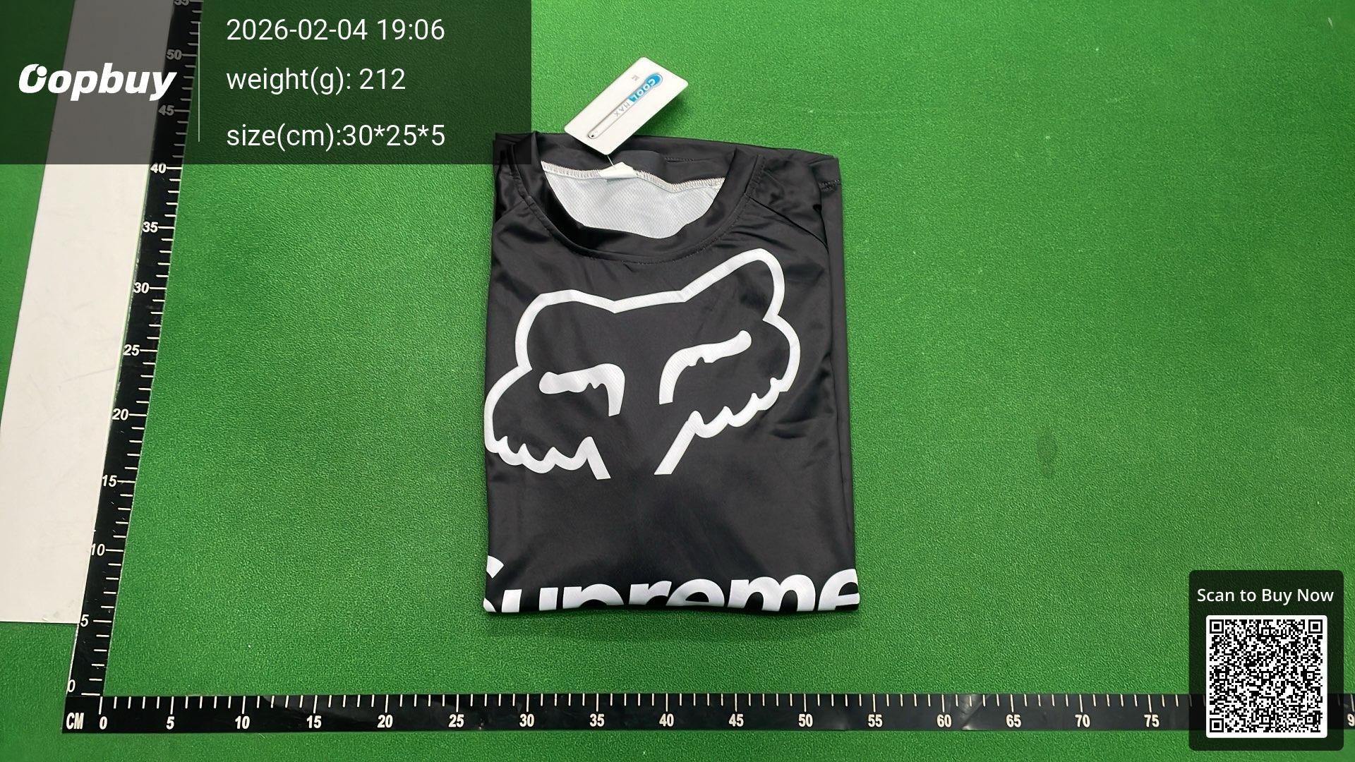 Foto QC 4 de Supreme x Fox Racing Moto Jersey Black