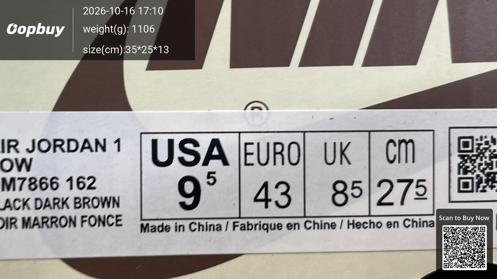 Foto QC 2 de Jordan 1 Retro Low OG SP Travis Scott Black Phantom DM7866-001
