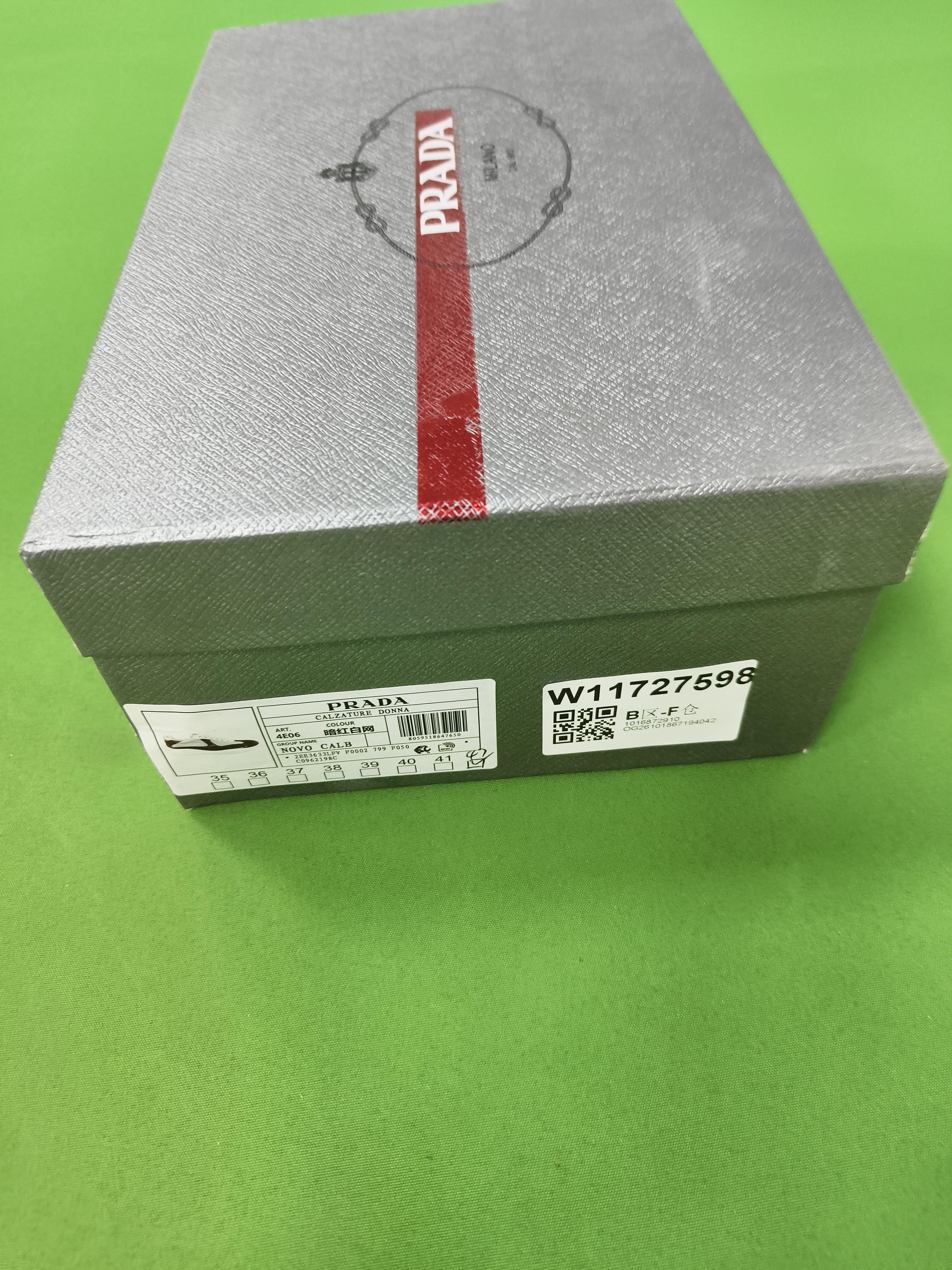 Foto QC 1 de Prada America's Cup Low Black White Patent Leather