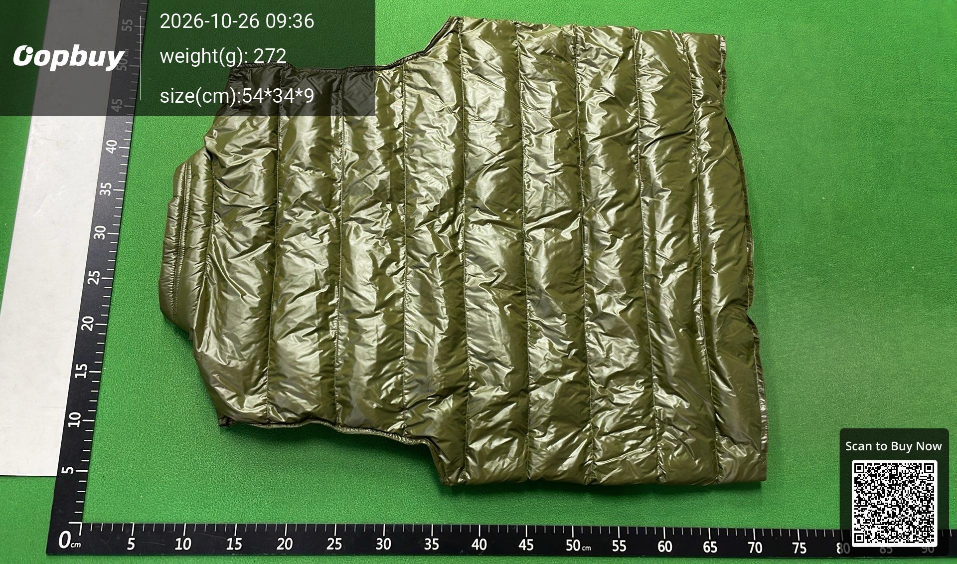 Foto QC 6 de Moncler Gui Vest Down Light Blue
