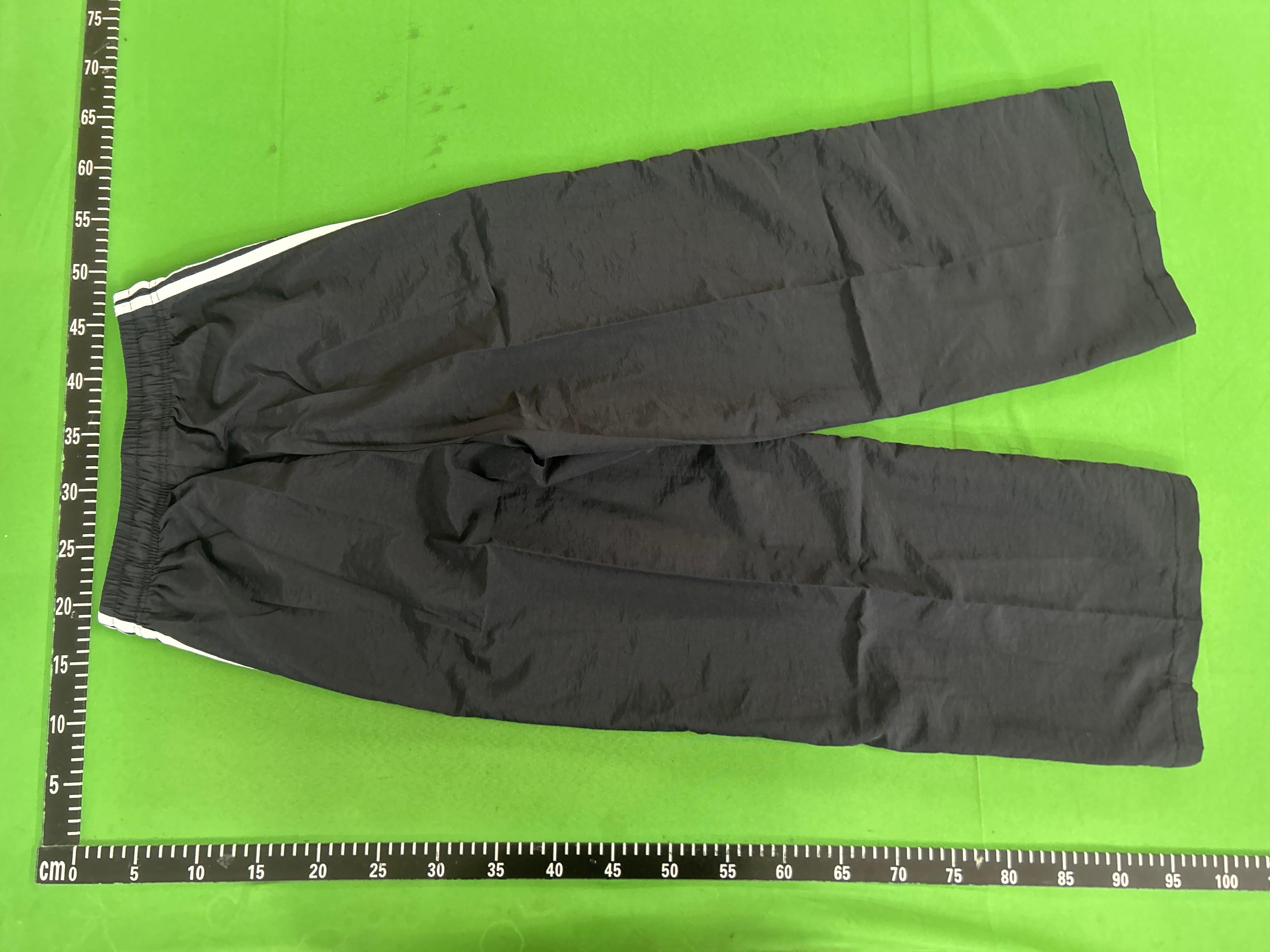 Foto QC 4 de Unbranded Sweatpants Striped Wide Leg Quick Dry Black