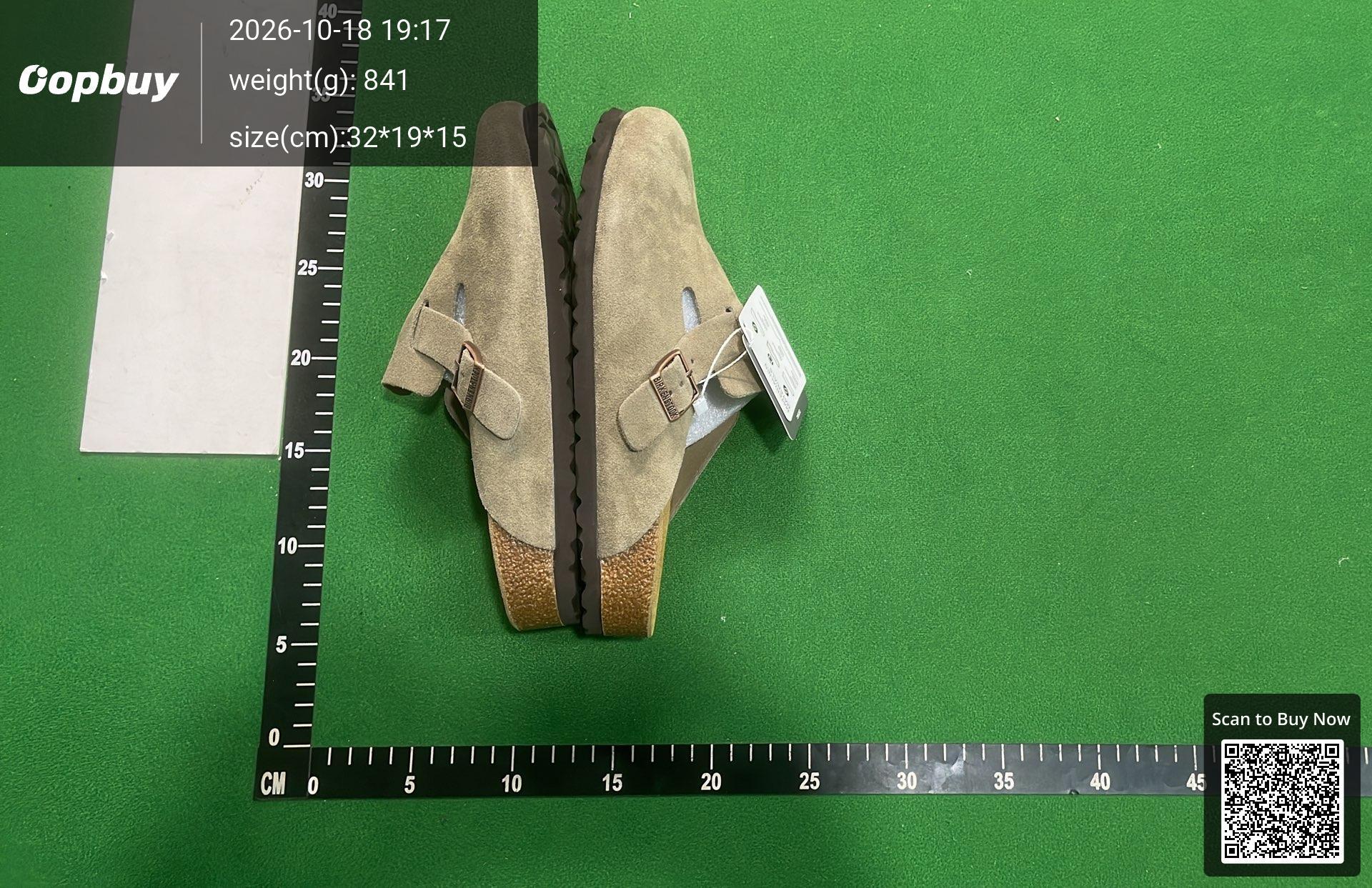 Foto QC 4 de Birkenstock Boston Soft Footbed Suede Taupe