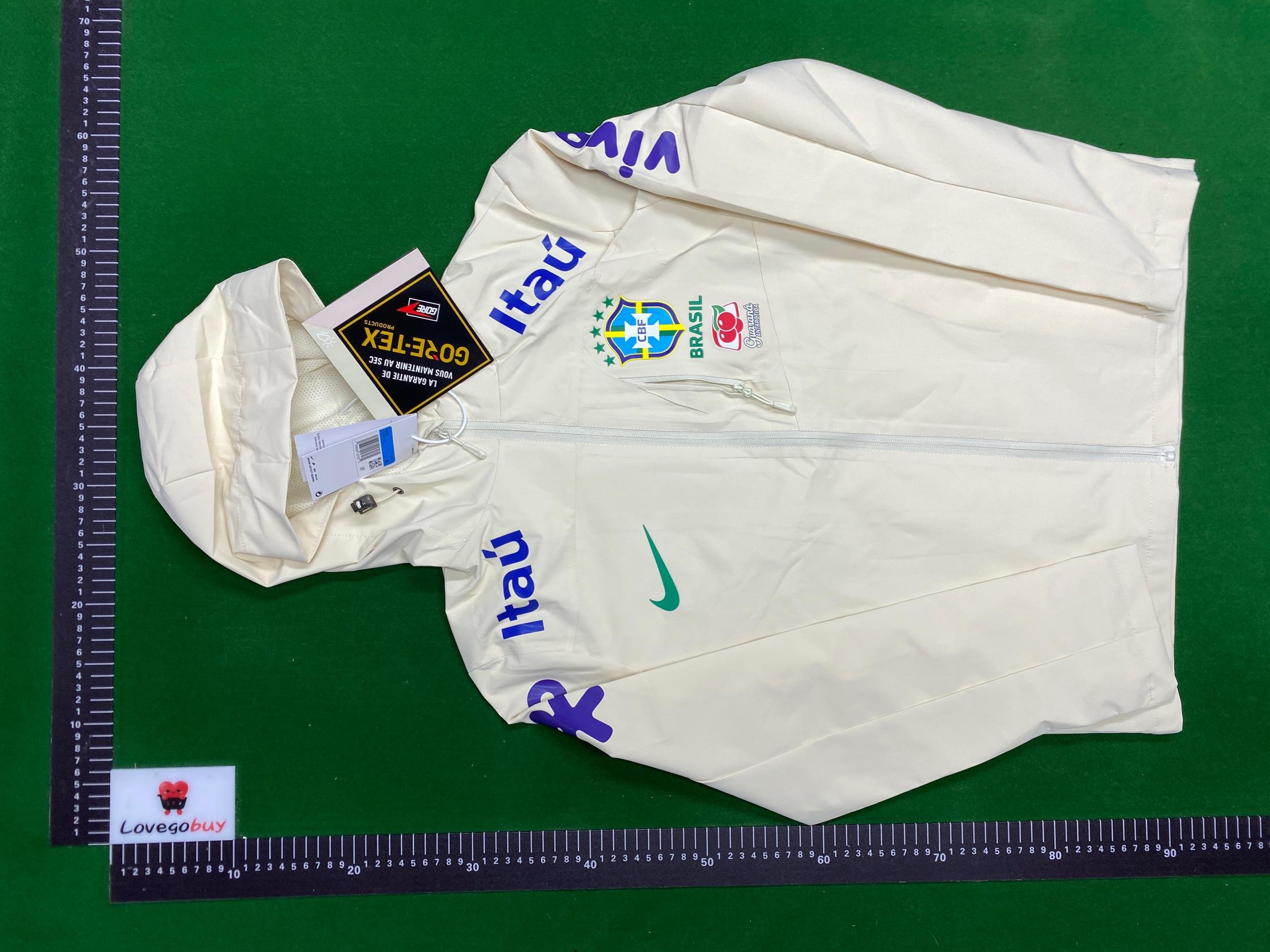 Foto QC 3 de Nike Brazil Windbreaker Jacket Gore-Tex Black