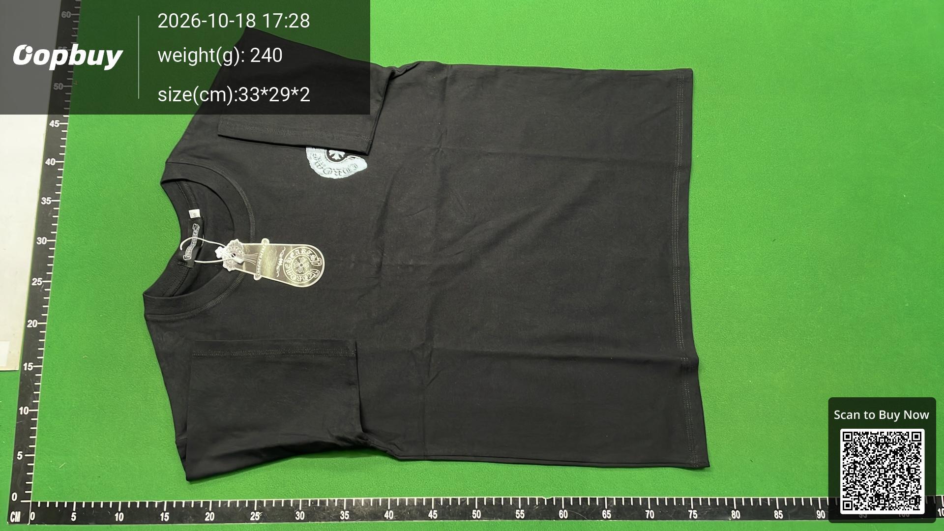 Foto QC 2 de Chrome Hearts T-shirt Multi Color Horseshoe White