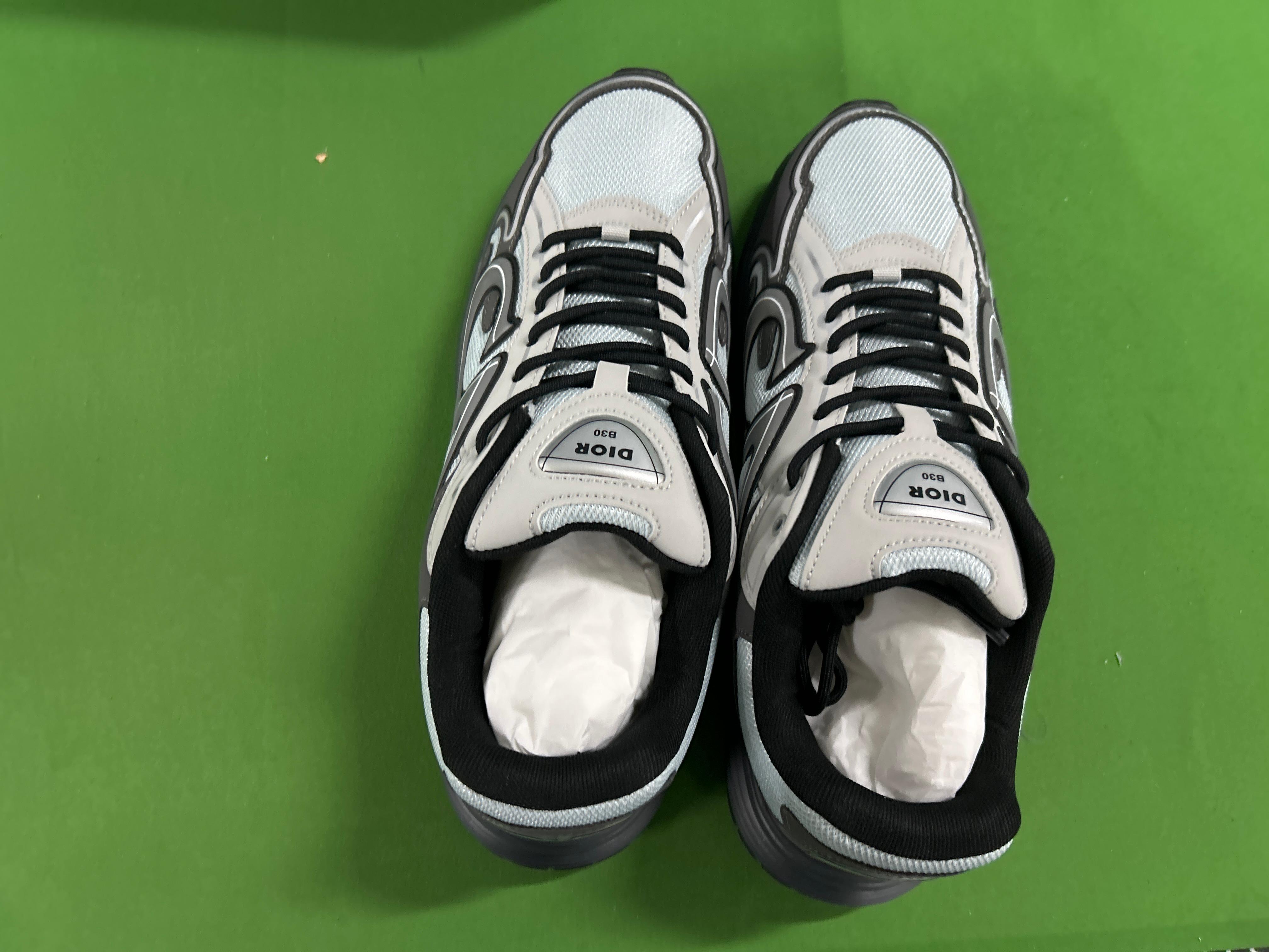 Foto QC 3 de Dior B30 Mesh and Technical Fabric Low-Top Sneakers Black