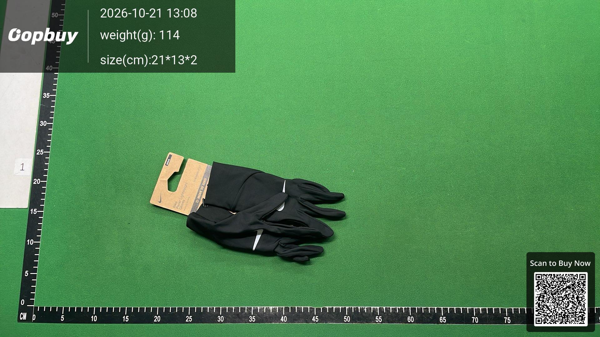 Foto QC 8 de Nike Gloves Black