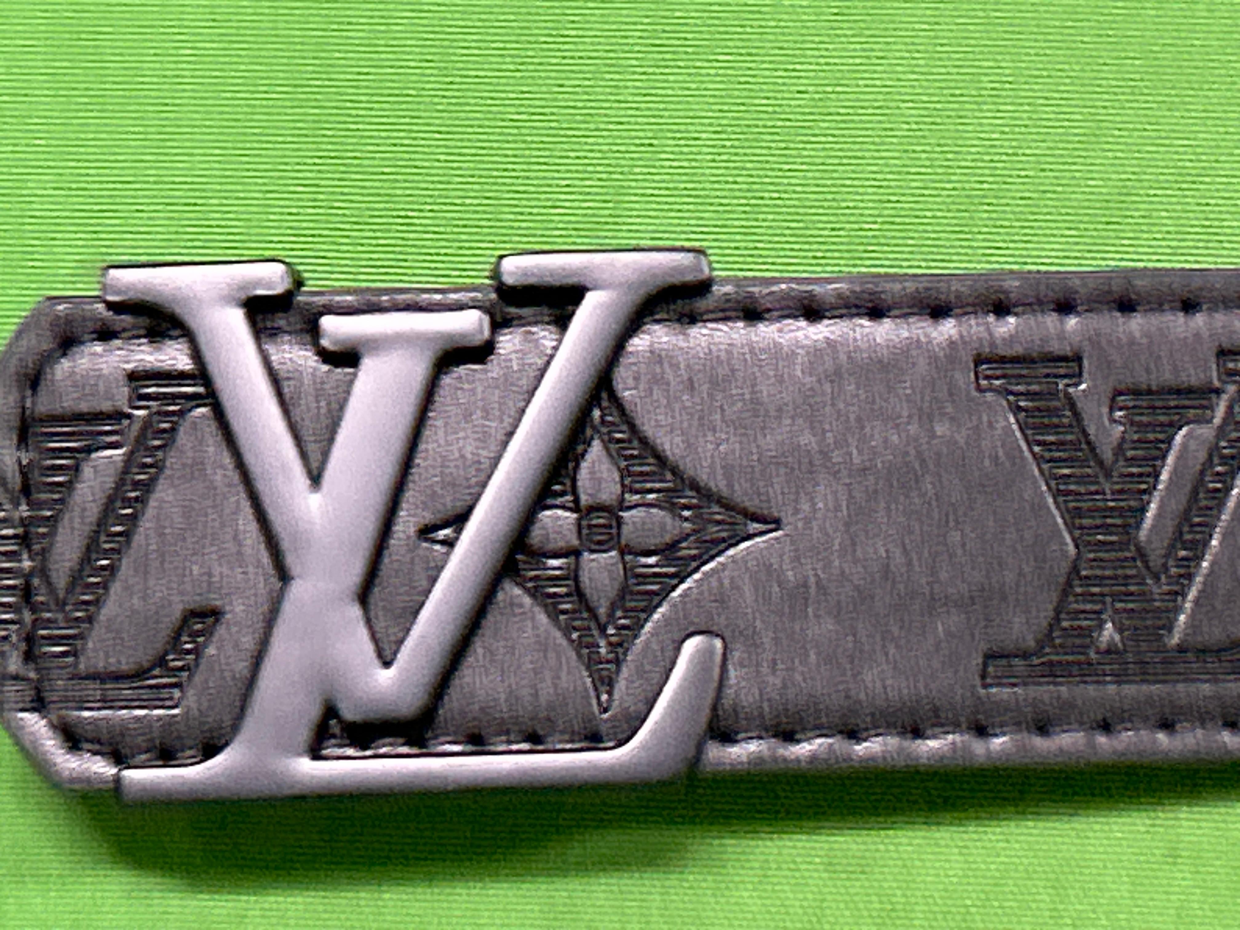Foto QC 5 de Louis Vuitton LV Initiales Belt Damier Graphite