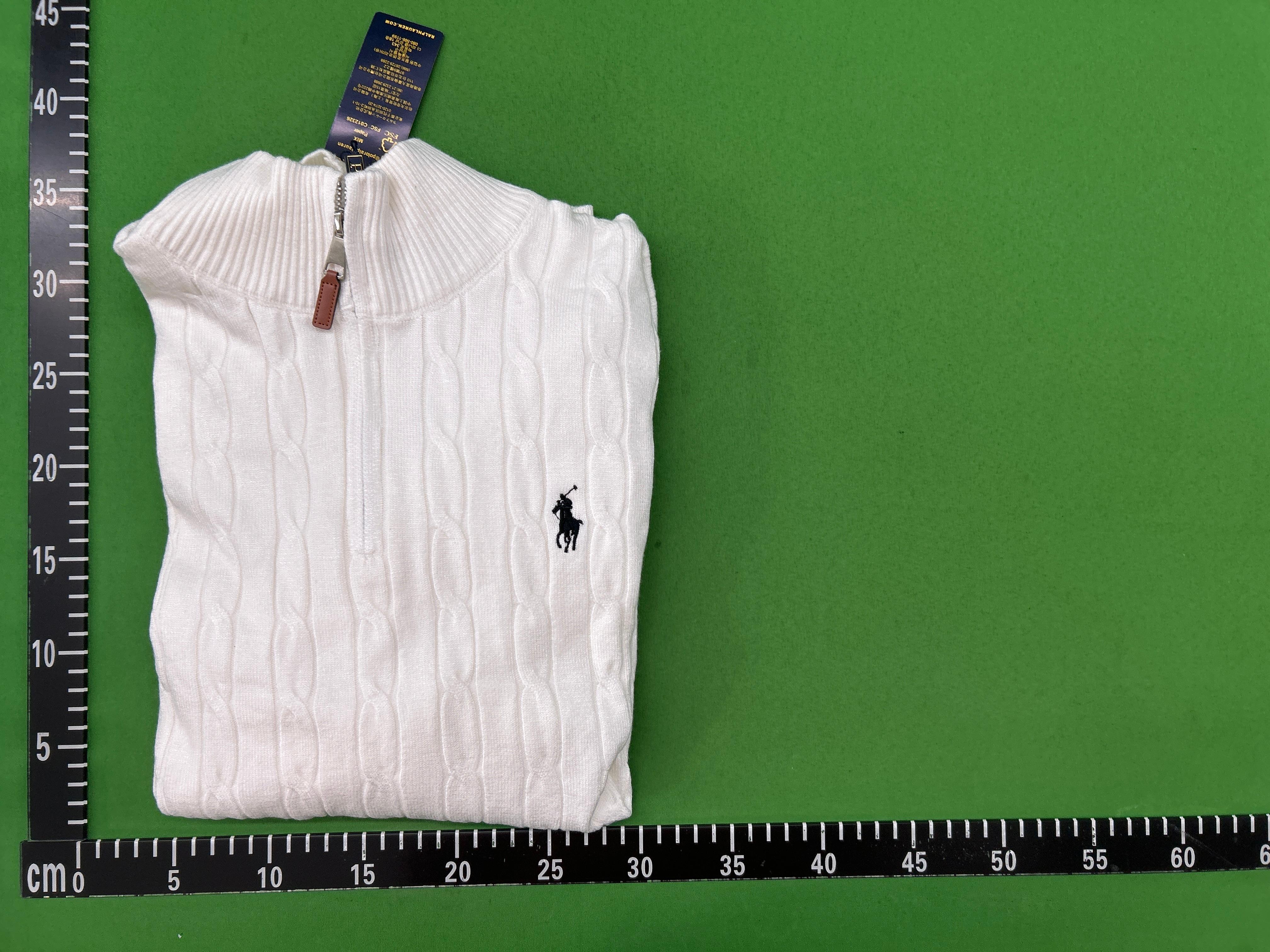 Foto QC 5 de Stone Island Knit Zip-Up Jacket White