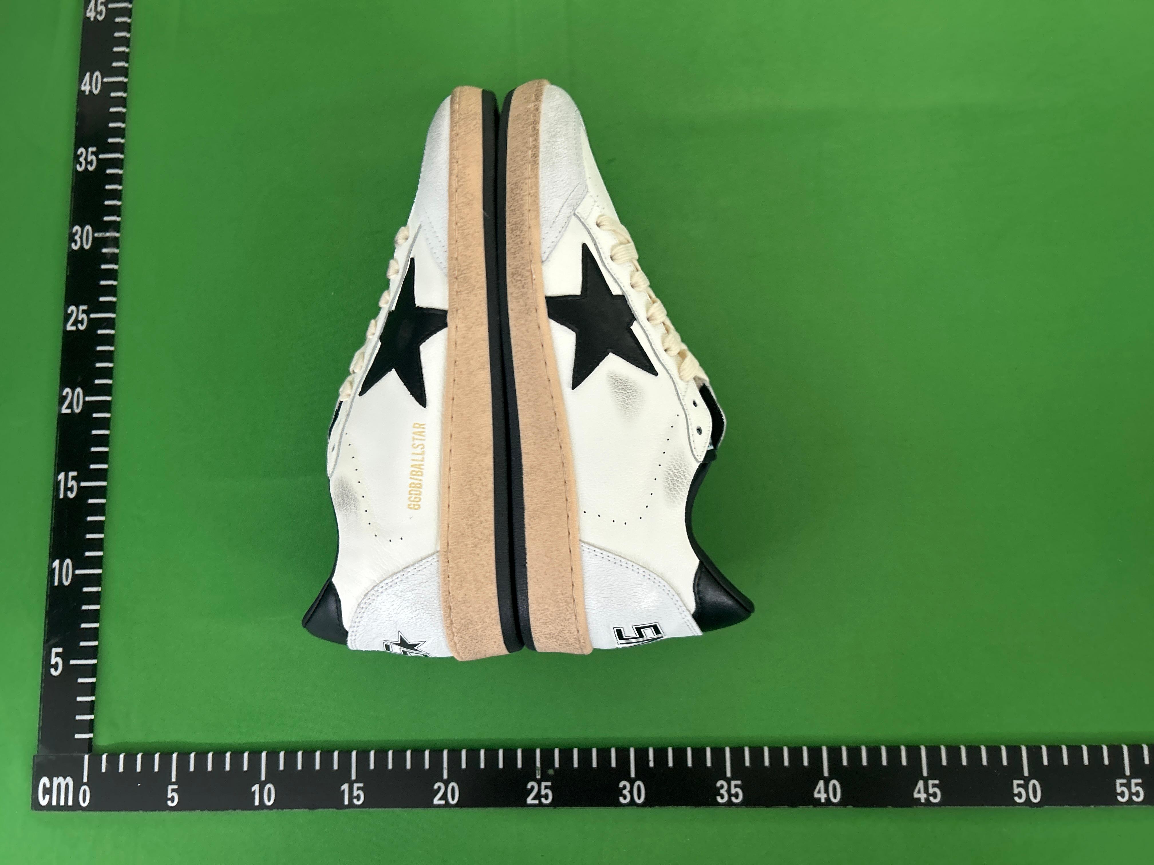 Foto QC 5 de Golden Goose Ball Star Retro White Blue Black GMF00117