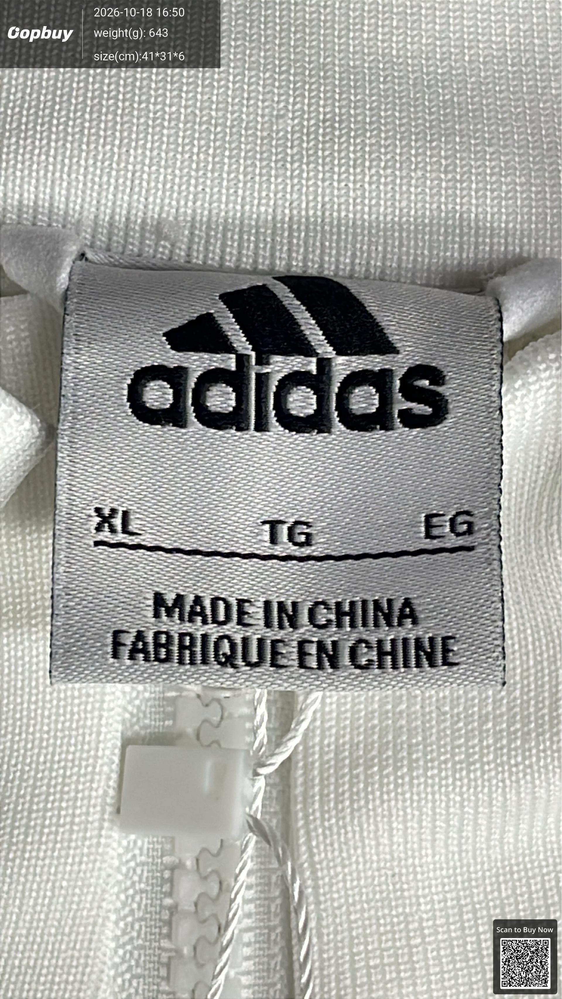 Foto QC 8 de adidas Argentina AFA Windbreaker Jacket Retro Navy Light Blue