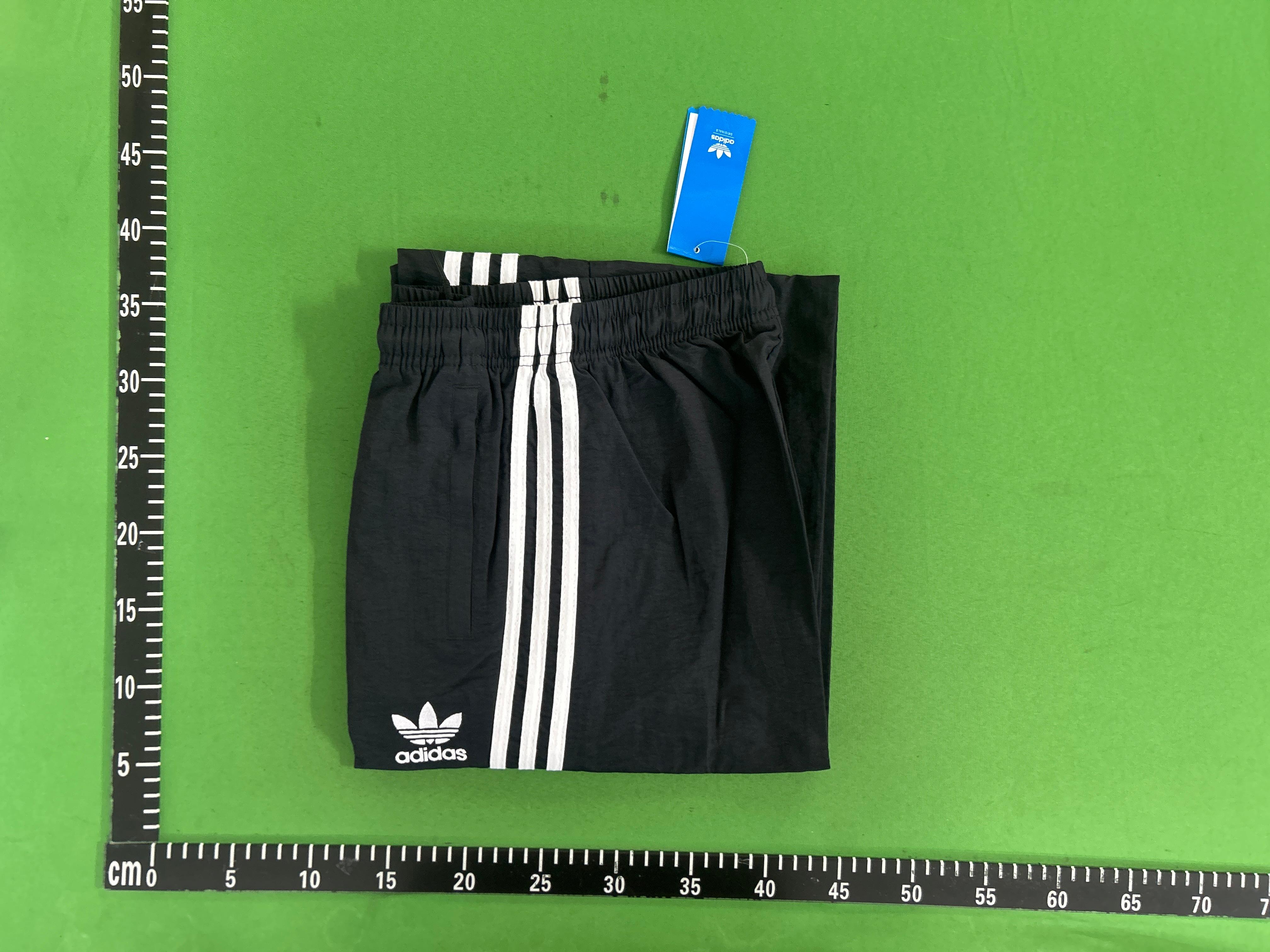 Foto QC 1 de Unbranded Sweatpants Striped Wide Leg Quick Dry Black