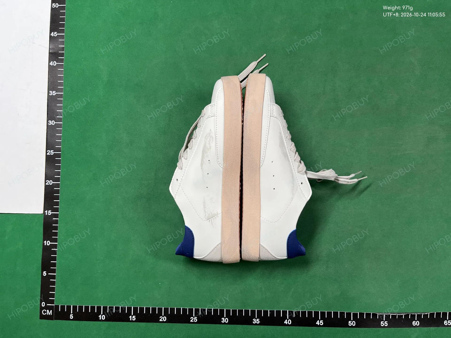 Foto QC 4 de Christian Louboutin Louis Junior Spikes Suede Low-Top Sneakers Blue