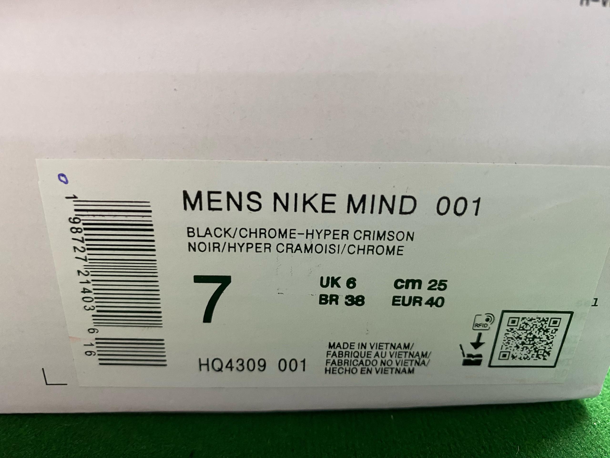 Foto QC 2 de Nike Mind 001 Slide Solar Red HQ4307-600