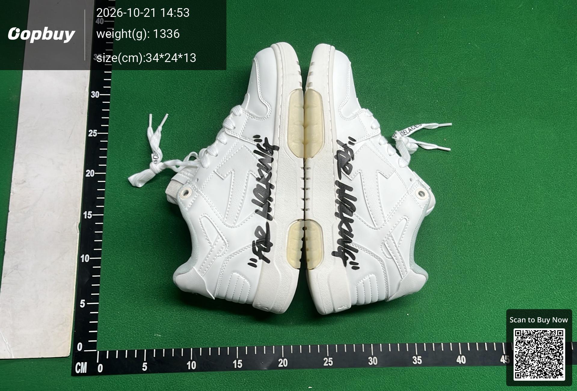 Foto QC 5 de Off-White Out Of Office Low Grey White